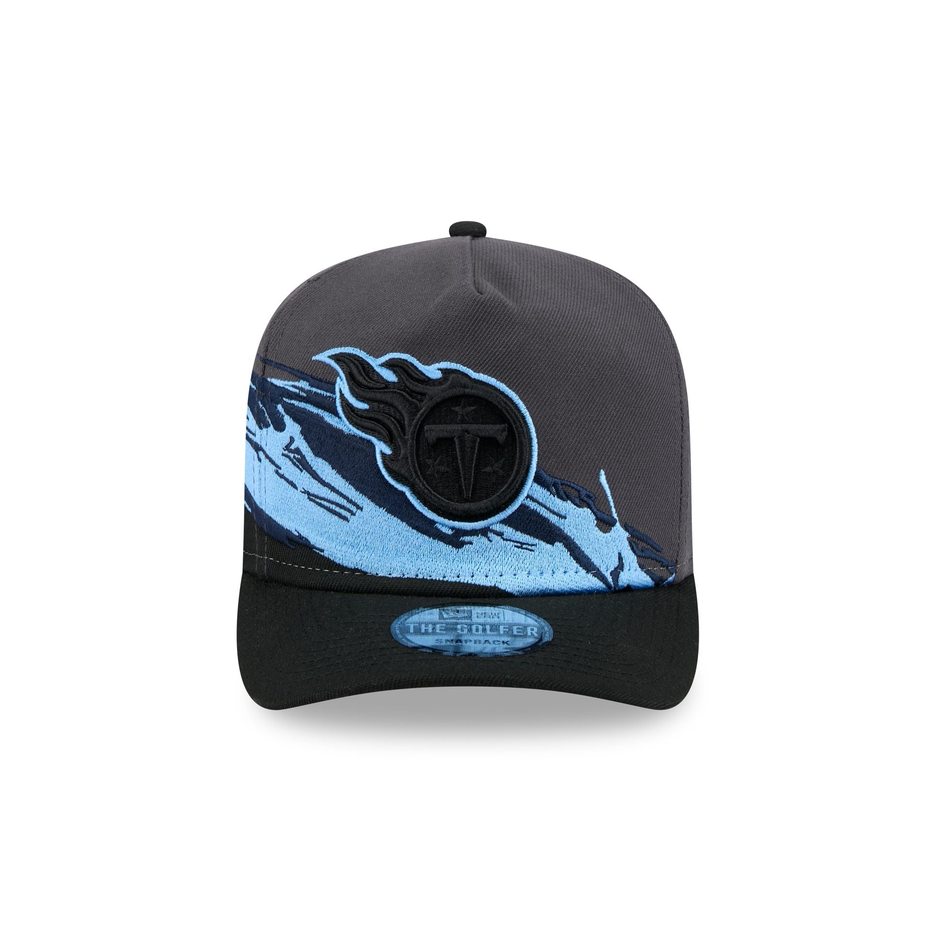 Alternative view of Tennessee Titans Graphite Brushstroke Golfer Hat