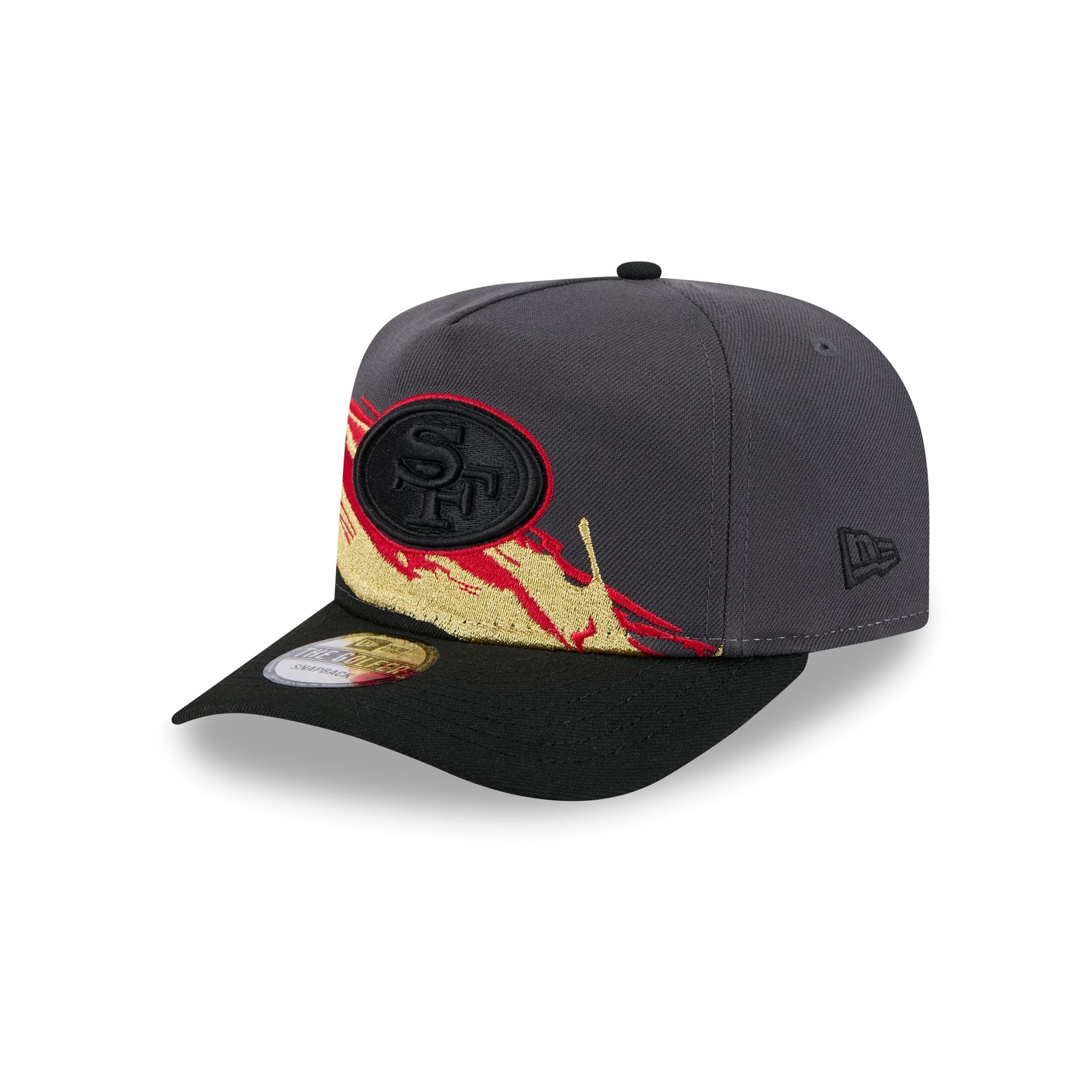 San Francisco 49Ers Graphite Brushstroke Golfer Hat