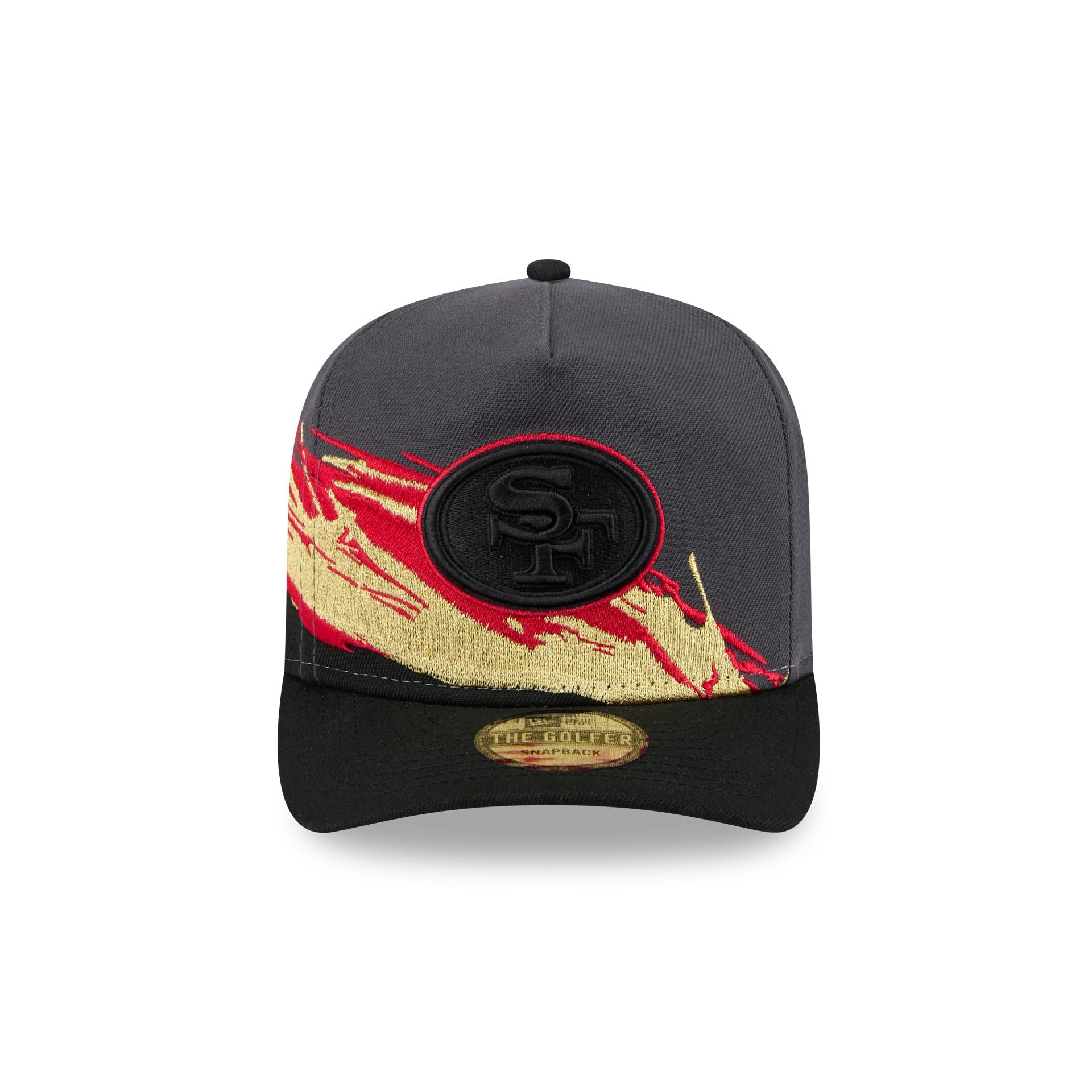Alternative view of San Francisco 49Ers Graphite Brushstroke Golfer Hat