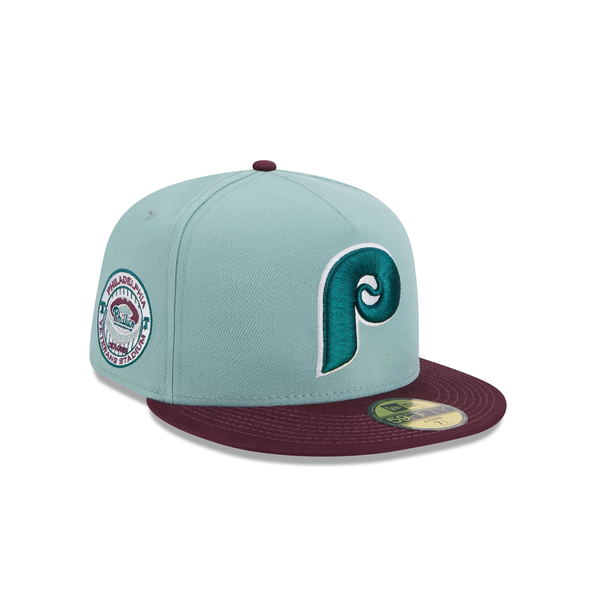 Philadelphia Phillies Beach Kiss Blue 59Fifty A-Frame Fitted Hat