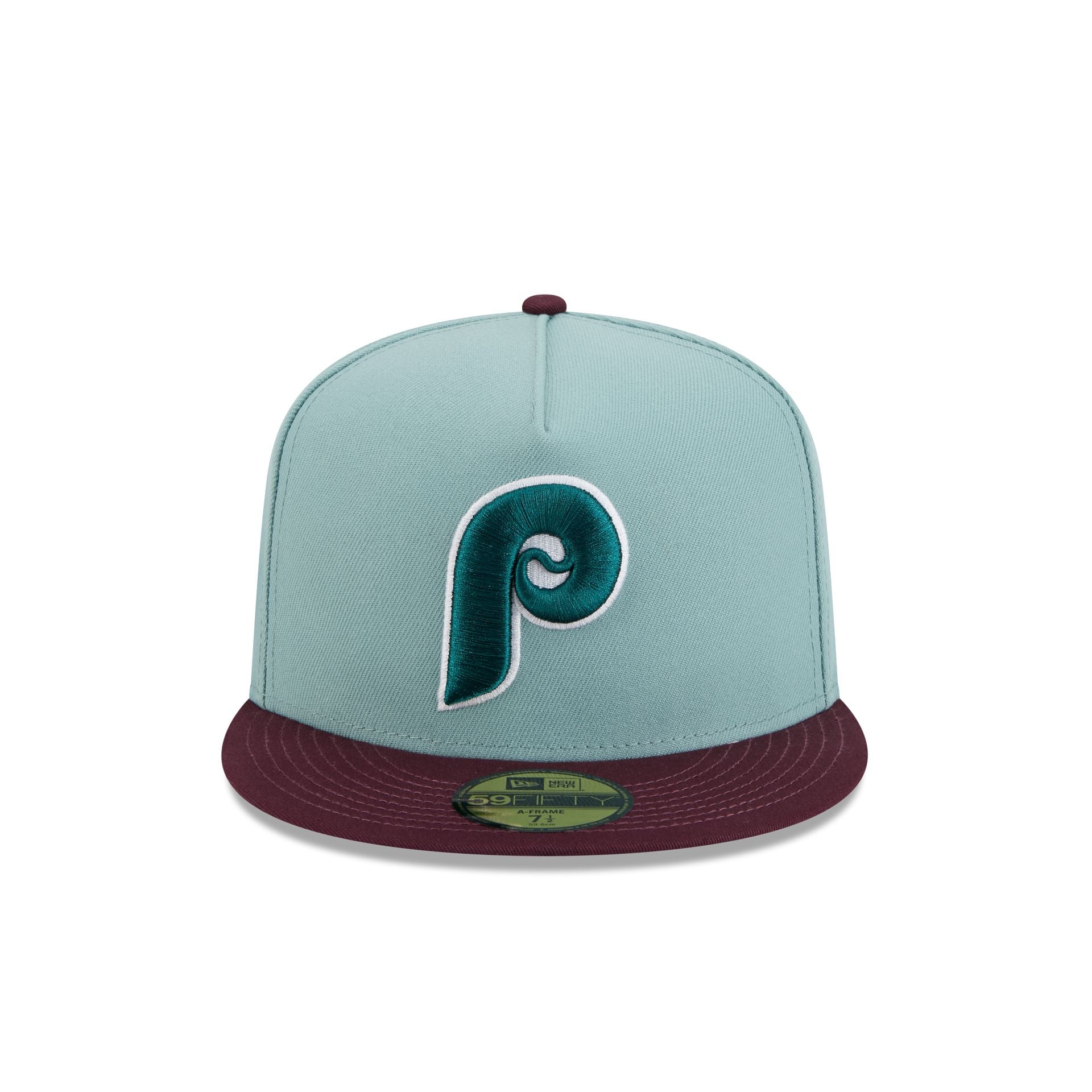 Alternative view of Philadelphia Phillies Beach Kiss Blue 59Fifty A-Frame Fitted Hat