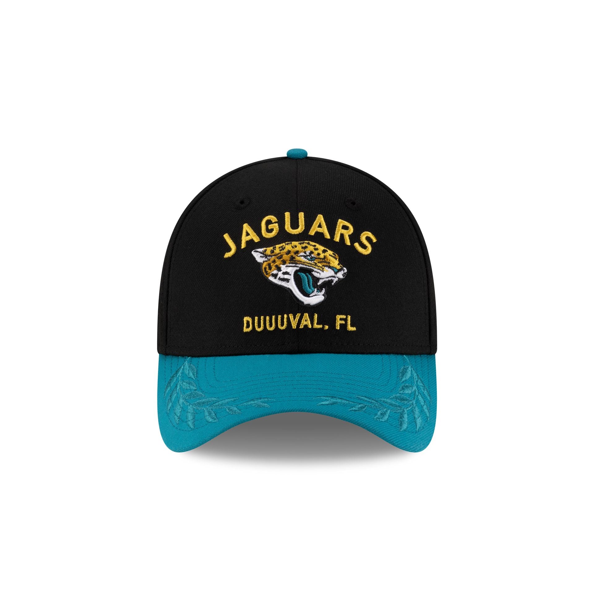Alternative view of Jacksonville Jaguars 2025 Draft 39Thirty Stretch Fit Hat