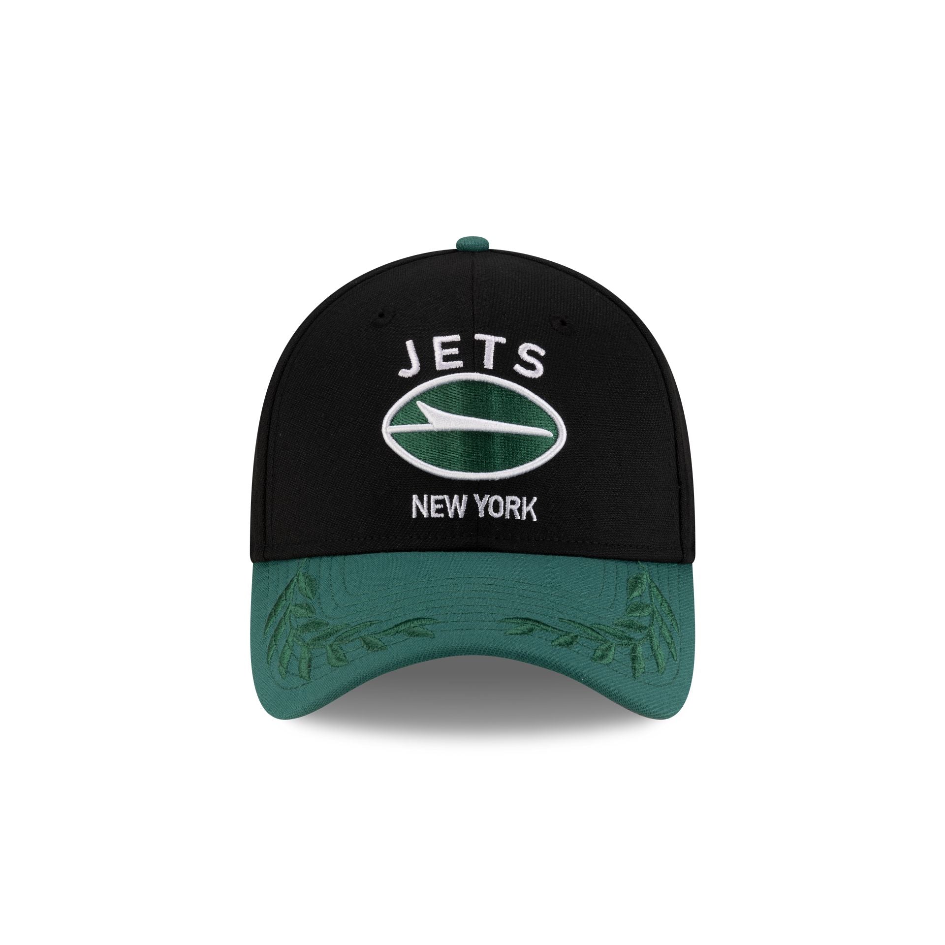Alternative view of New York Jets 2025 Draft 39Thirty Stretch Fit Hat
