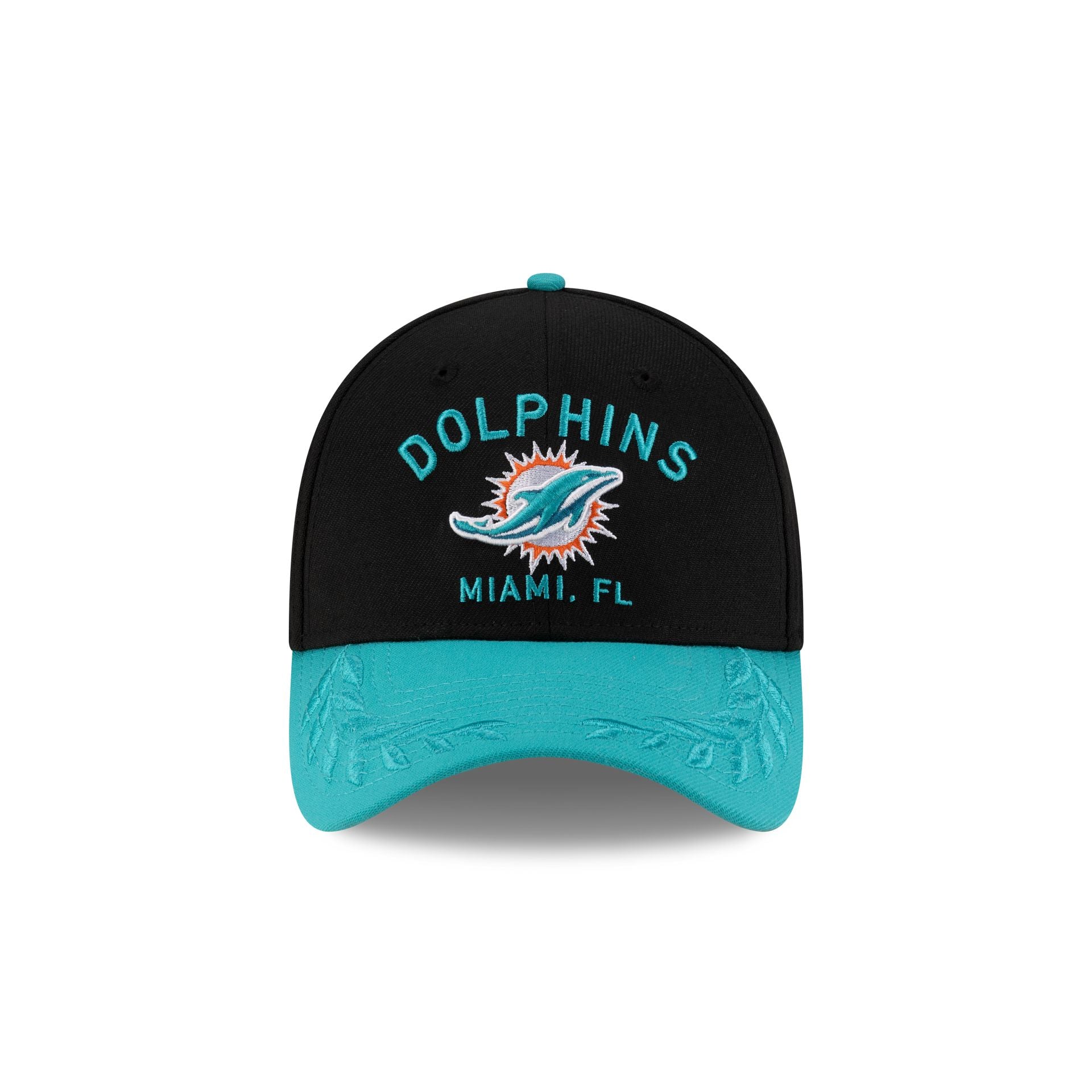 Alternative view of Miami Dolphins 2025 Draft 39Thirty Stretch Fit Hat