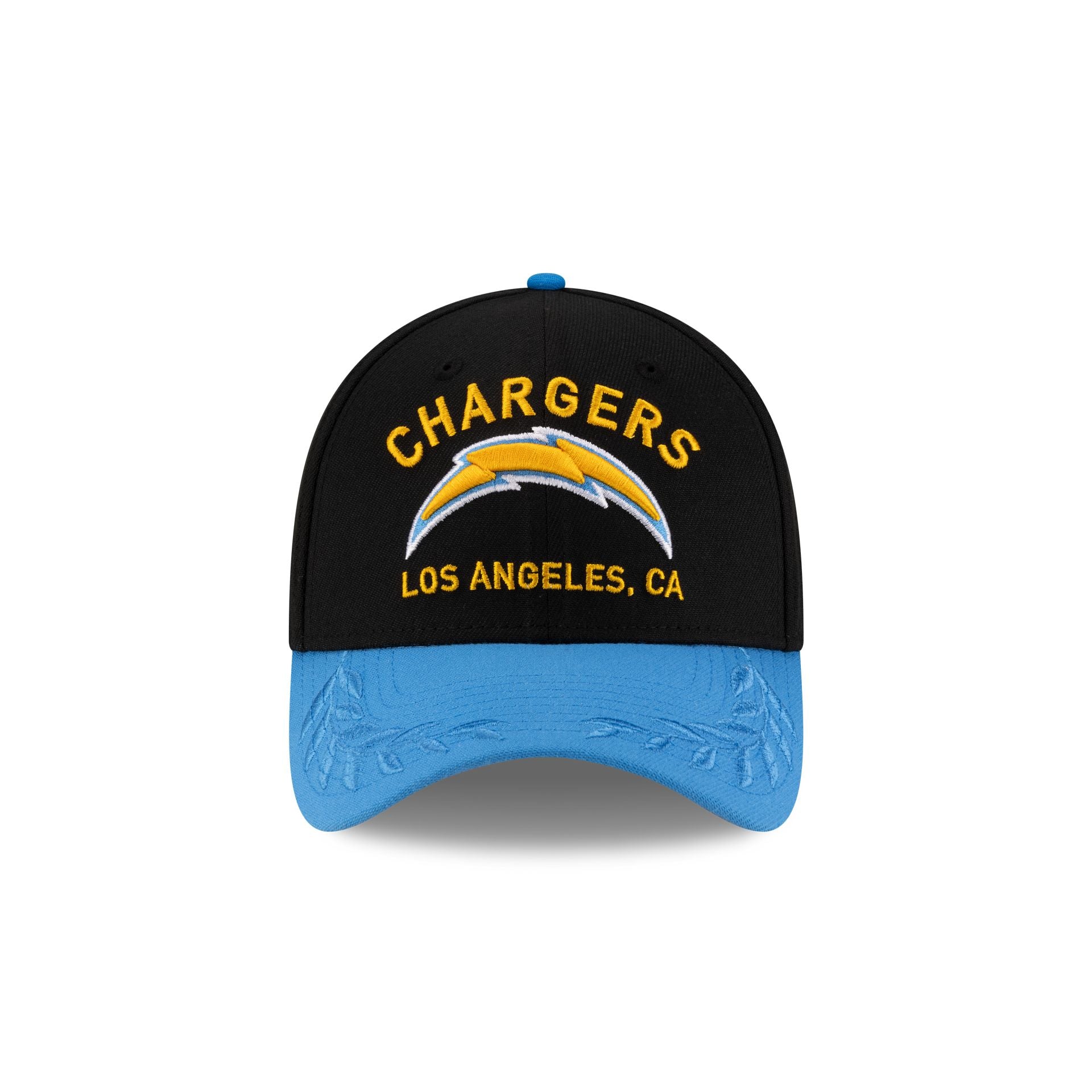 Alternative view of Los Angeles Chargers 2025 Draft 39Thirty Stretch Fit Hat