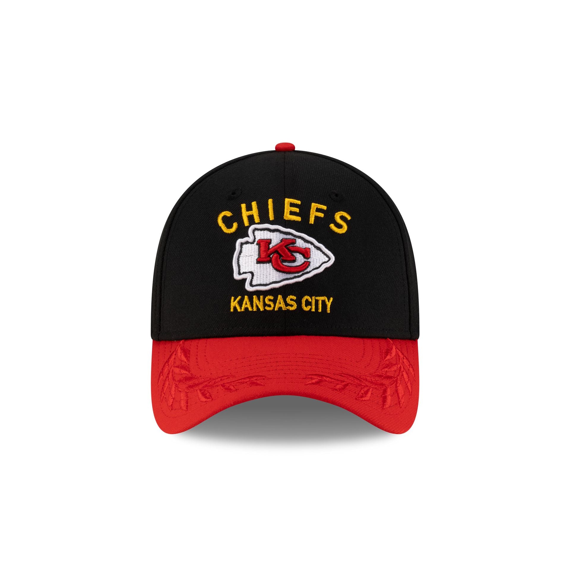 Alternative view of Kansas City Chiefs 2025 Draft 39Thirty Stretch Fit Hat