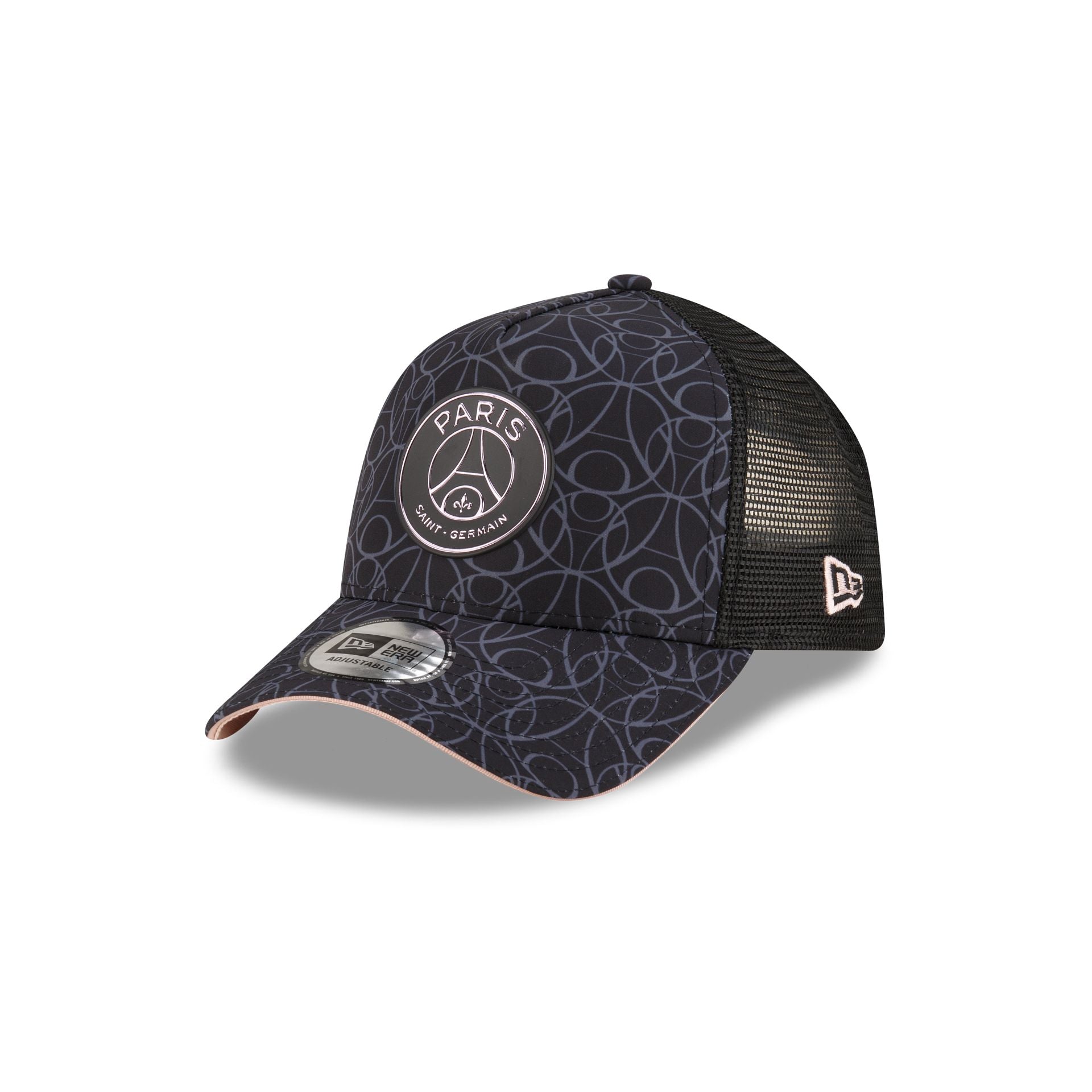 Paris Saint-Germain Tonal All Over Print 9Forty A-Frame Trucker Hat