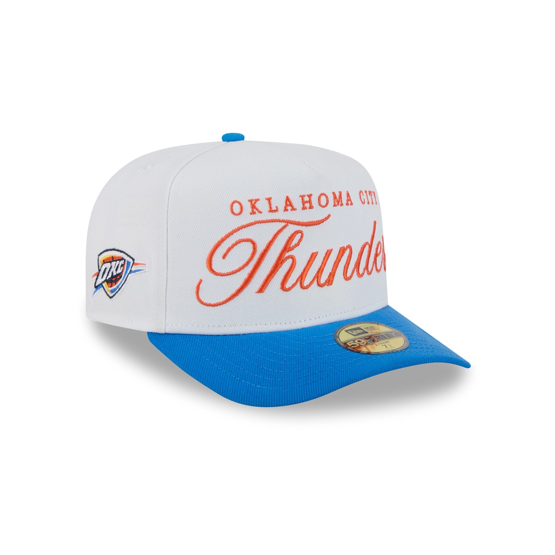 Oklahoma City Thunder 2025 Draft 59Fifty A-Frame Fitted Hat