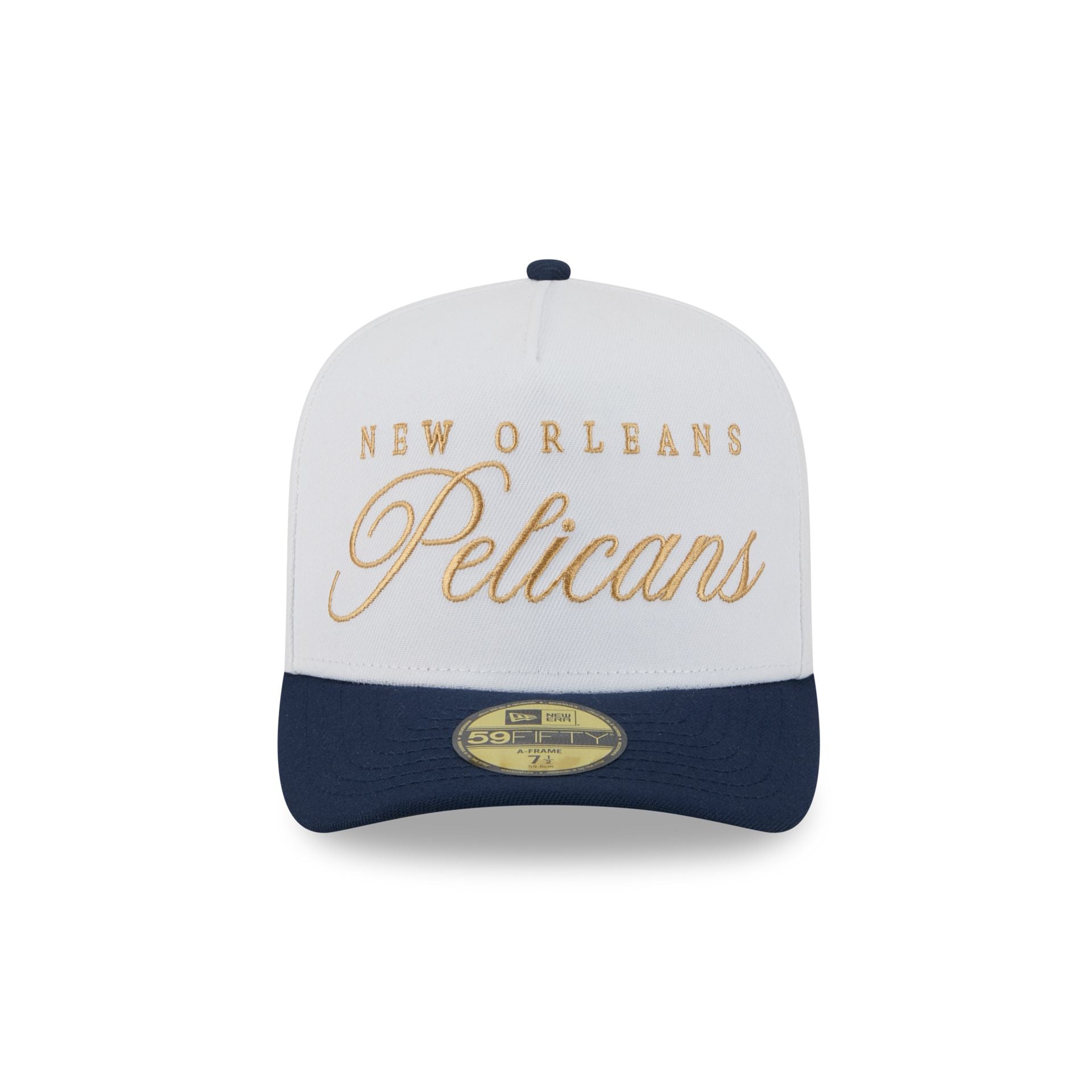 Alternative view of New Orleans Pelicans 2025 Draft 59Fifty A-Frame Fitted Hat