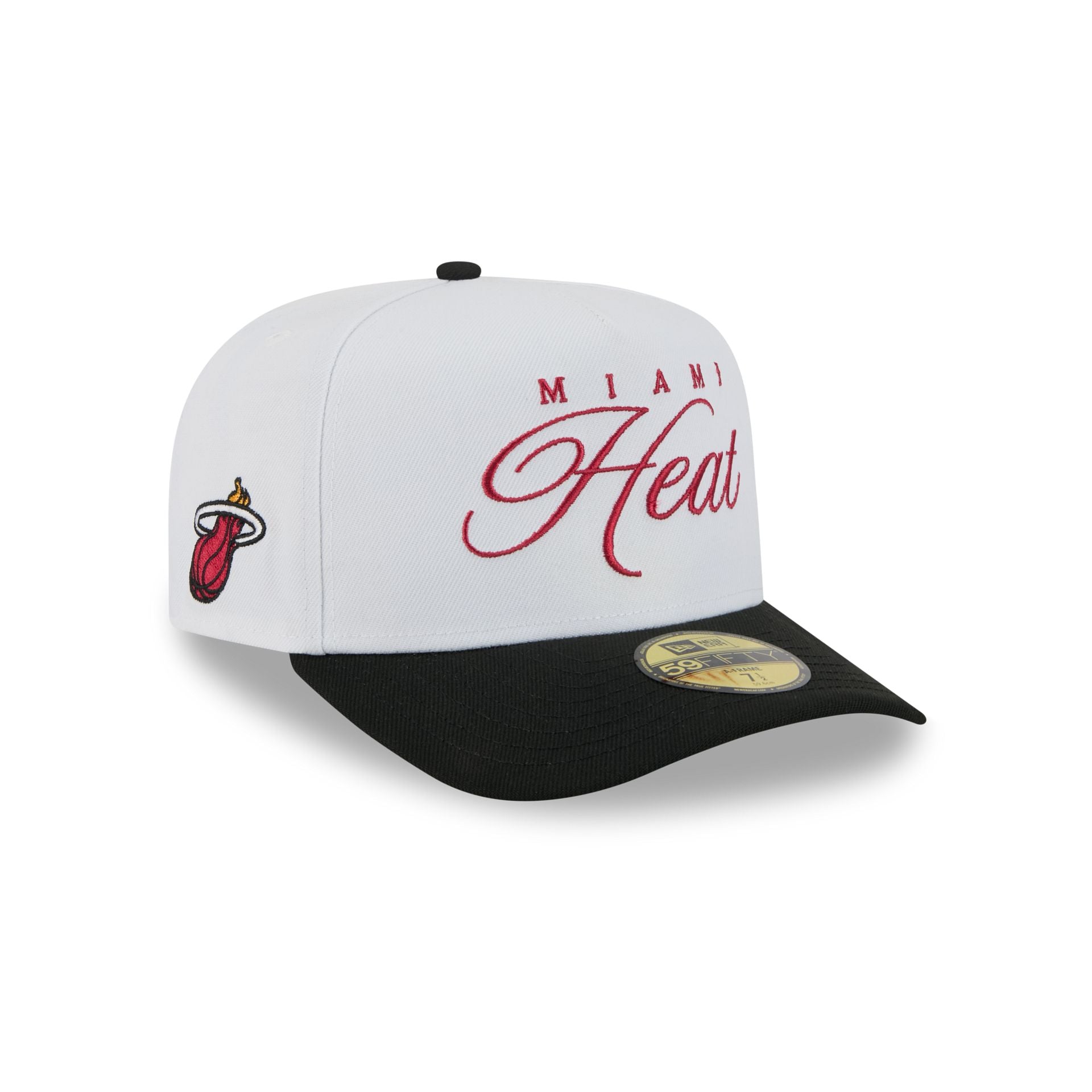 Miami Heat 2025 Draft 59Fifty A-Frame Fitted Hat