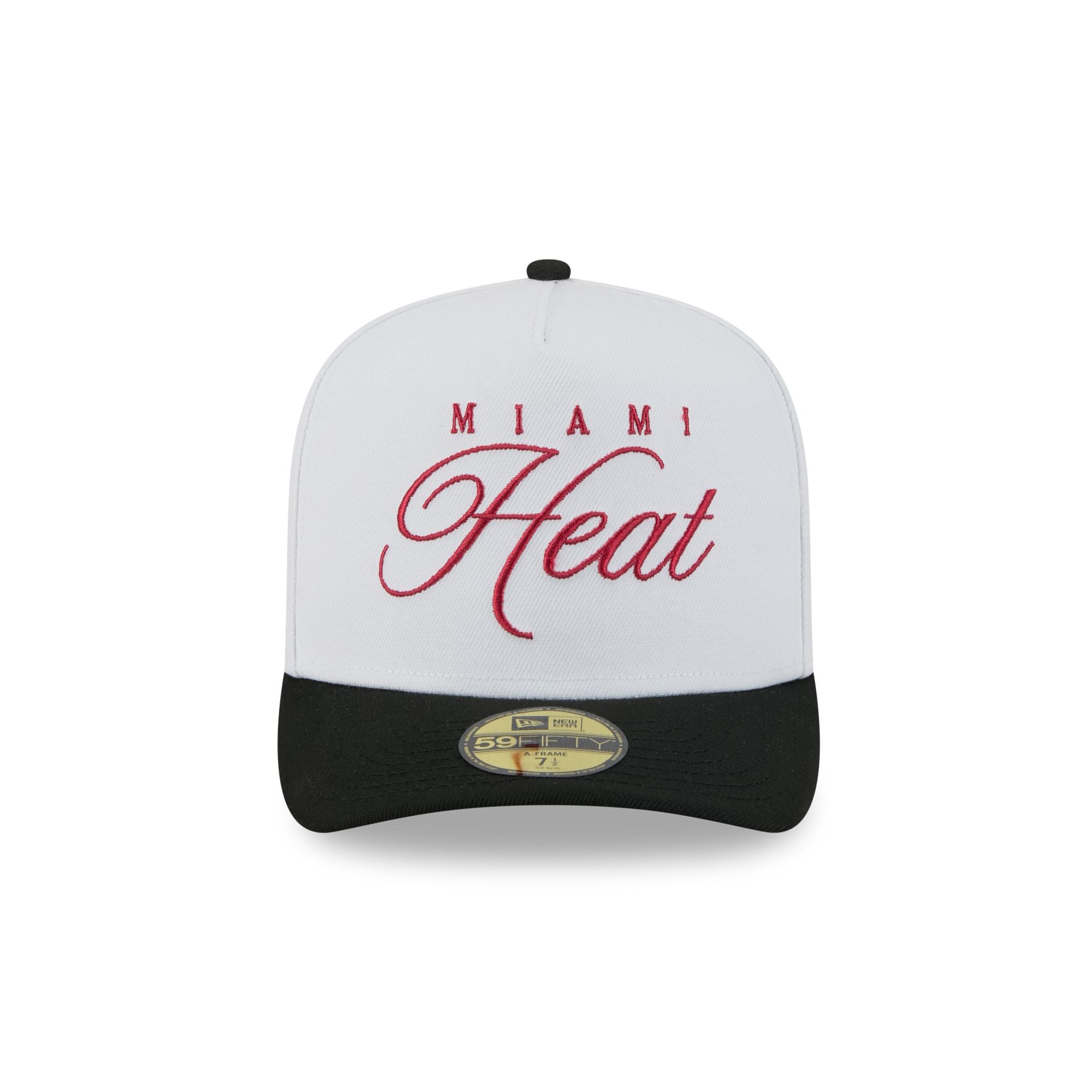 Alternative view of Miami Heat 2025 Draft 59Fifty A-Frame Fitted Hat