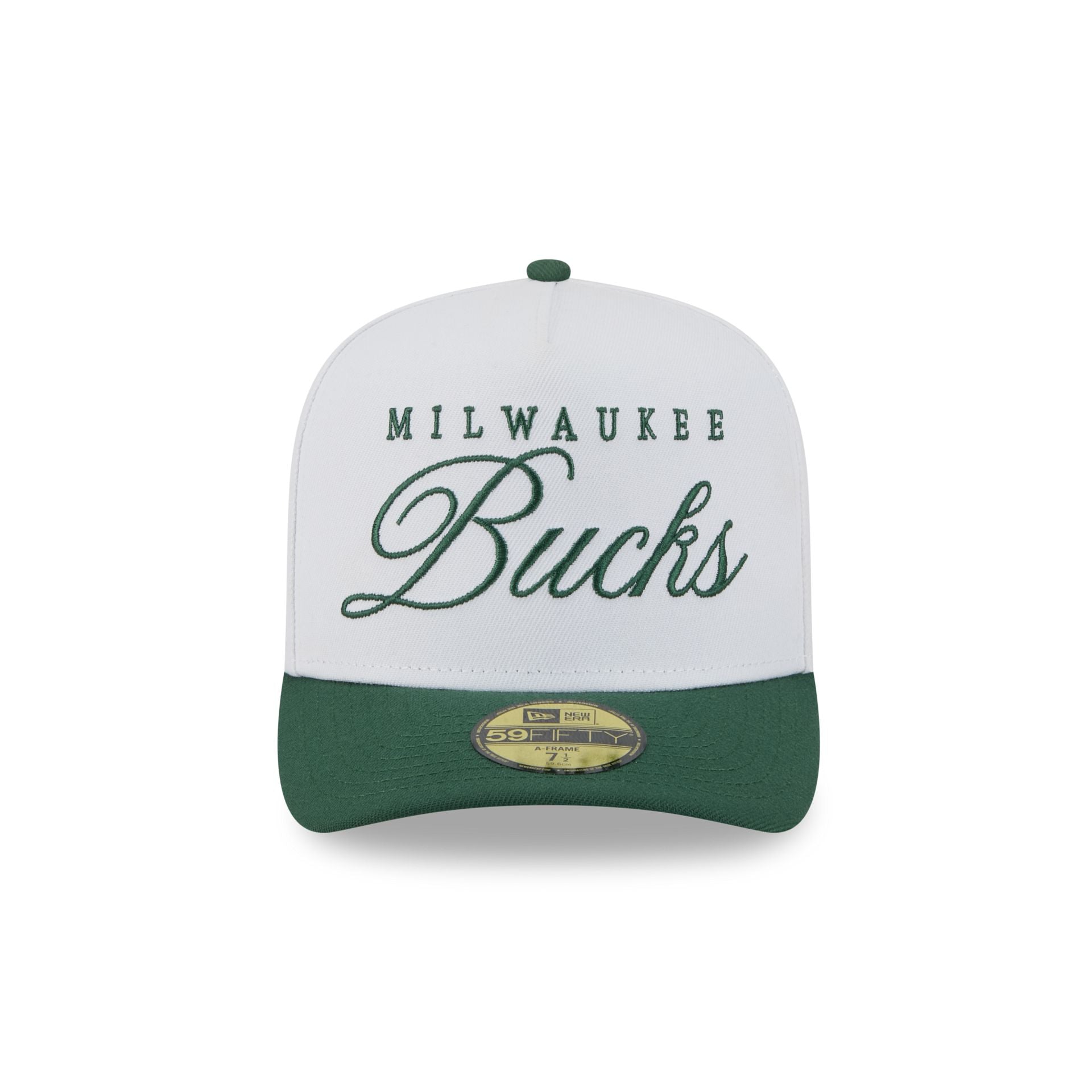 Alternative view of Milwaukee Bucks 2025 Draft 59Fifty A-Frame Fitted Hat