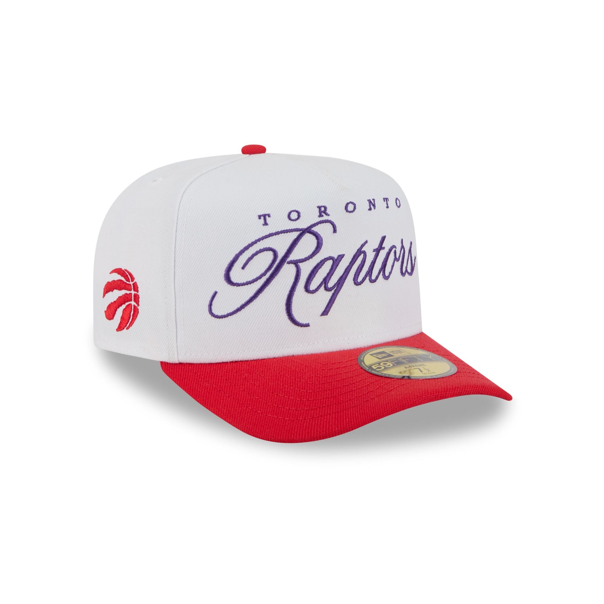 Toronto Raptors 2025 Draft 59Fifty A-Frame Fitted Hat
