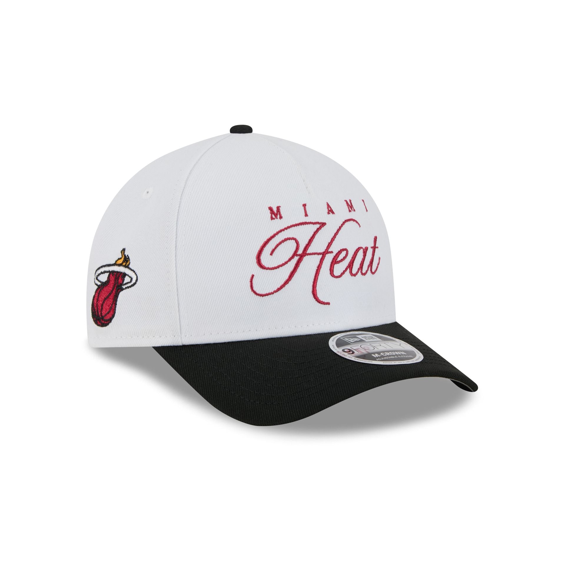 Miami Heat 2025 Draft 9Forty M-Crown A-Frame Snapback Hat