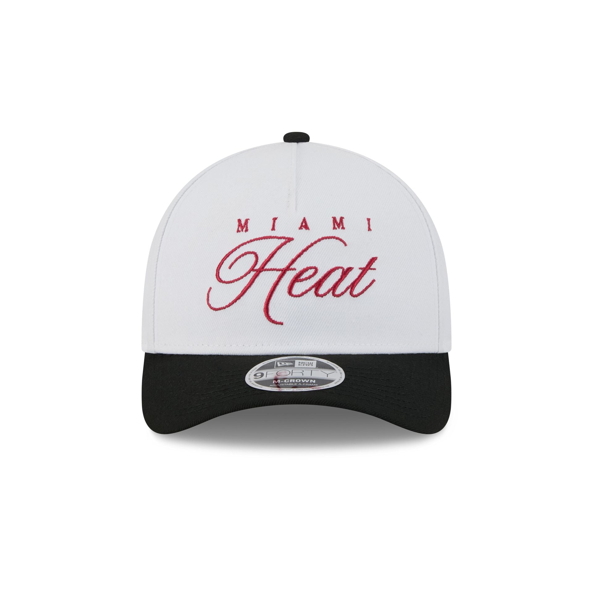 Alternative view of Miami Heat 2025 Draft 9Forty M-Crown A-Frame Snapback Hat