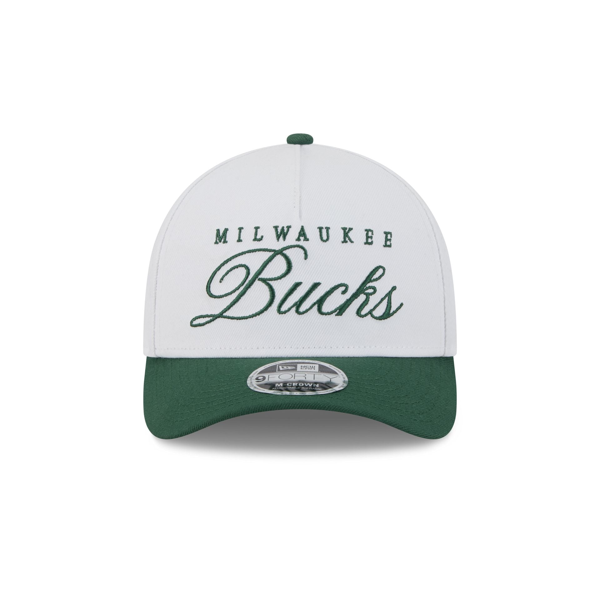 Alternative view of Milwaukee Bucks 2025 Draft 9Forty M-Crown A-Frame Snapback Hat