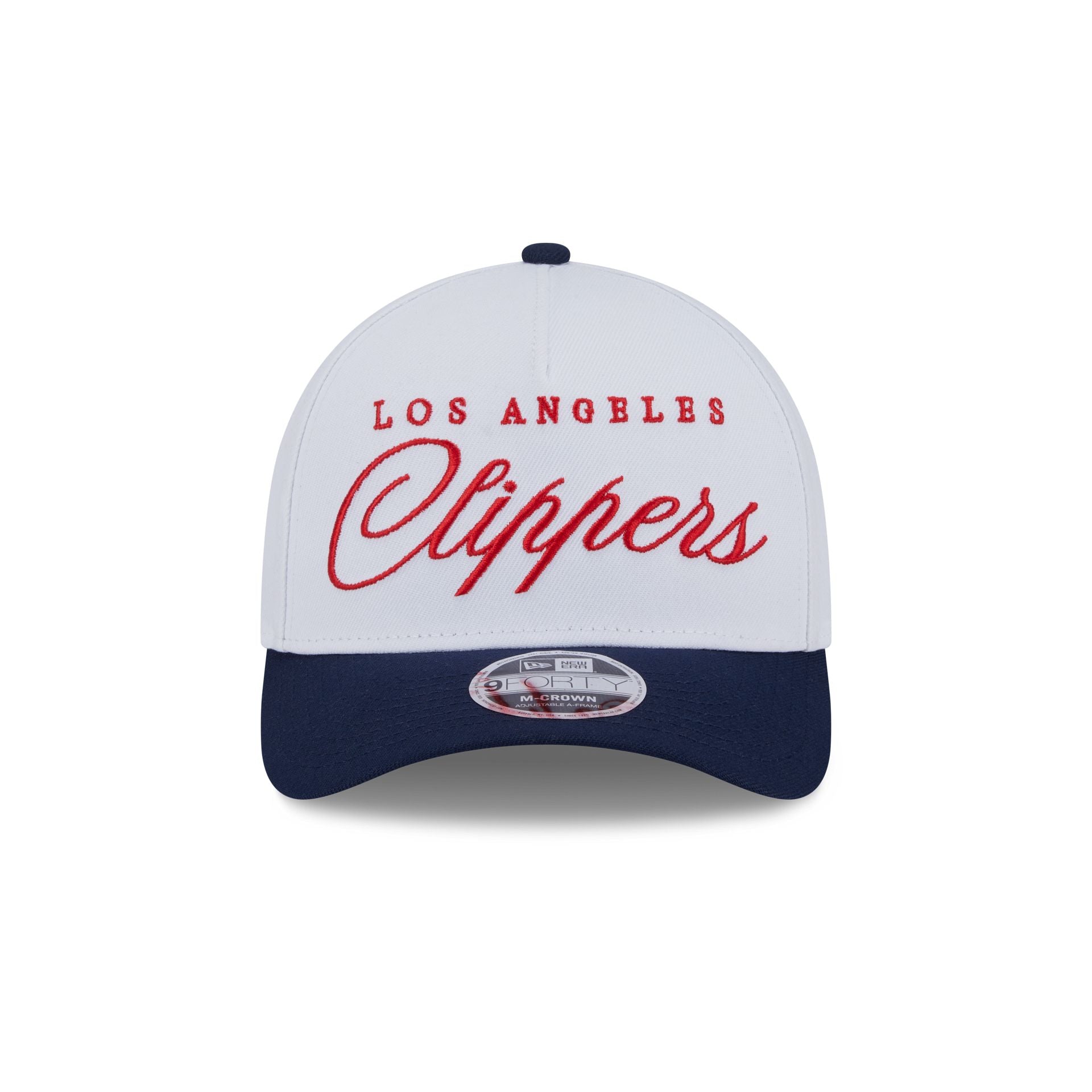 Alternative view of Los Angeles Clippers 2025 Draft 9Forty M-Crown A-Frame Snapback Hat