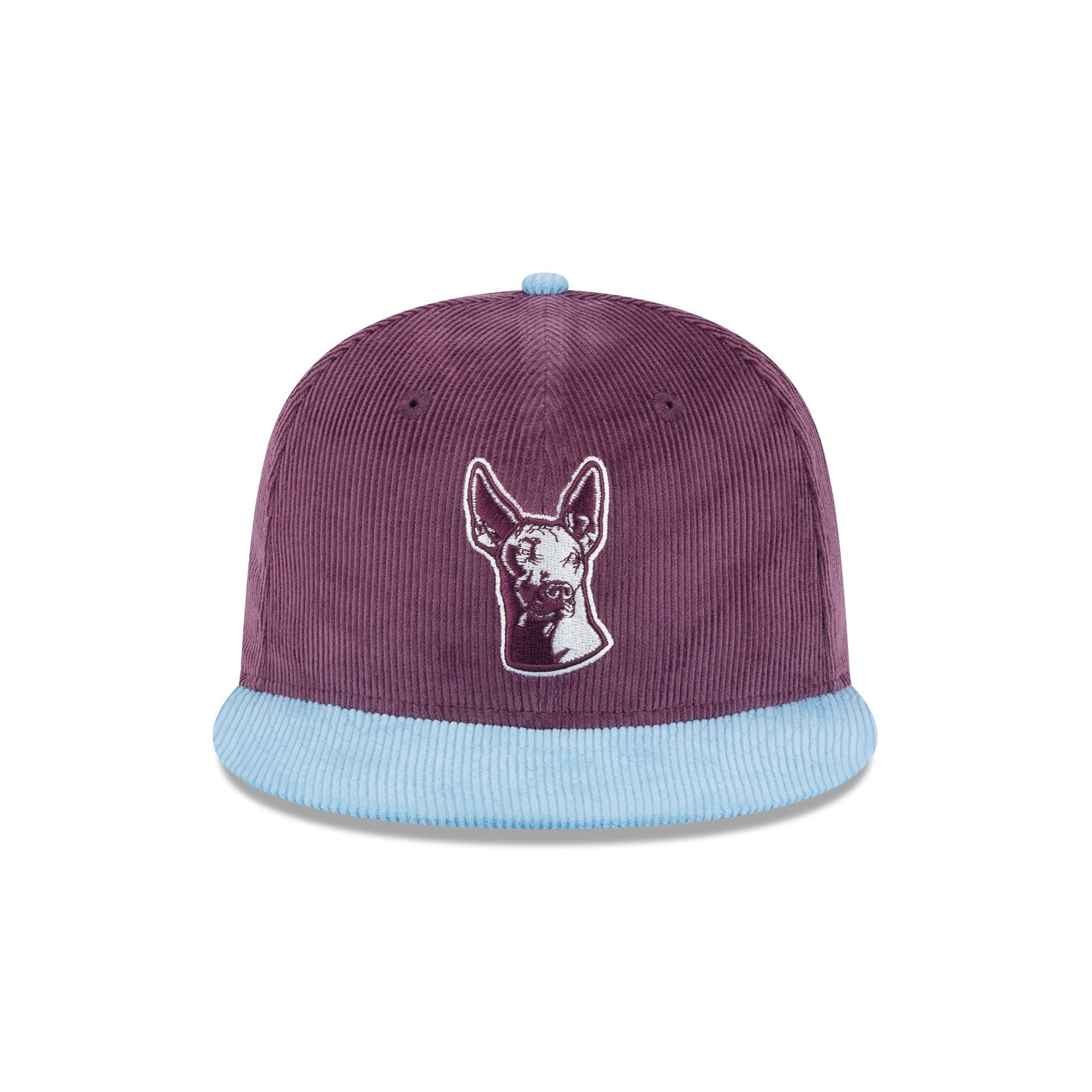 Alternative view of Xolos Plum Corduroy 59Fifty Fitted Hat