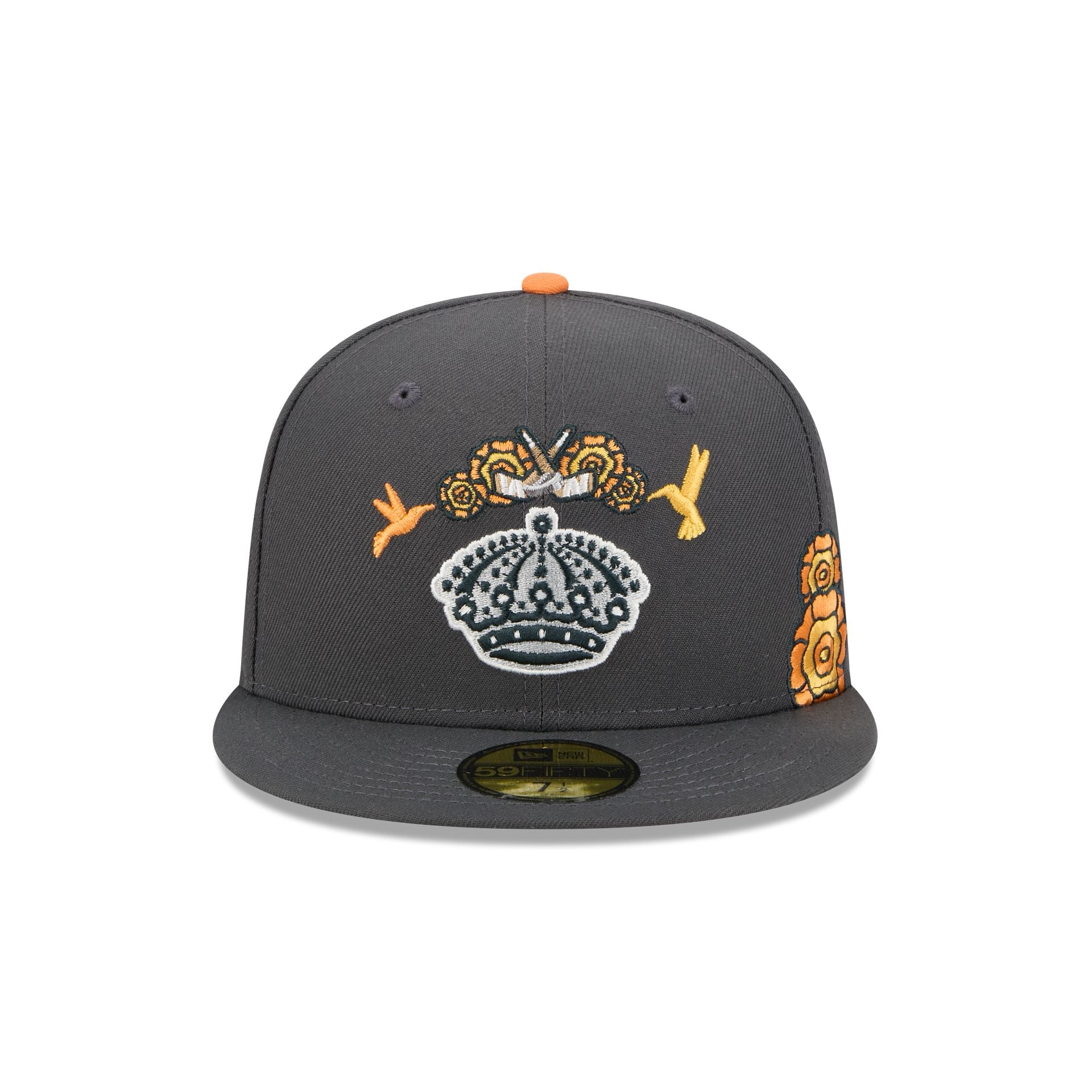 Alternative view of Los Angeles Kings Day Of The Dead Graphite 59Fifty Fitted Hat