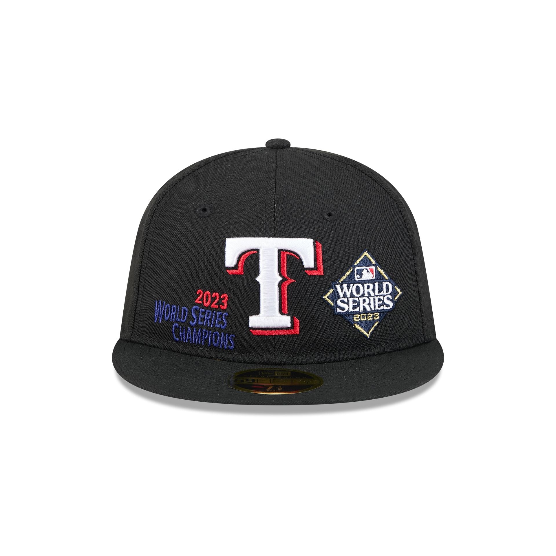 Alternative view of Texas Rangers Championship Pack Retro Crown 59Fifty Fitted Hat