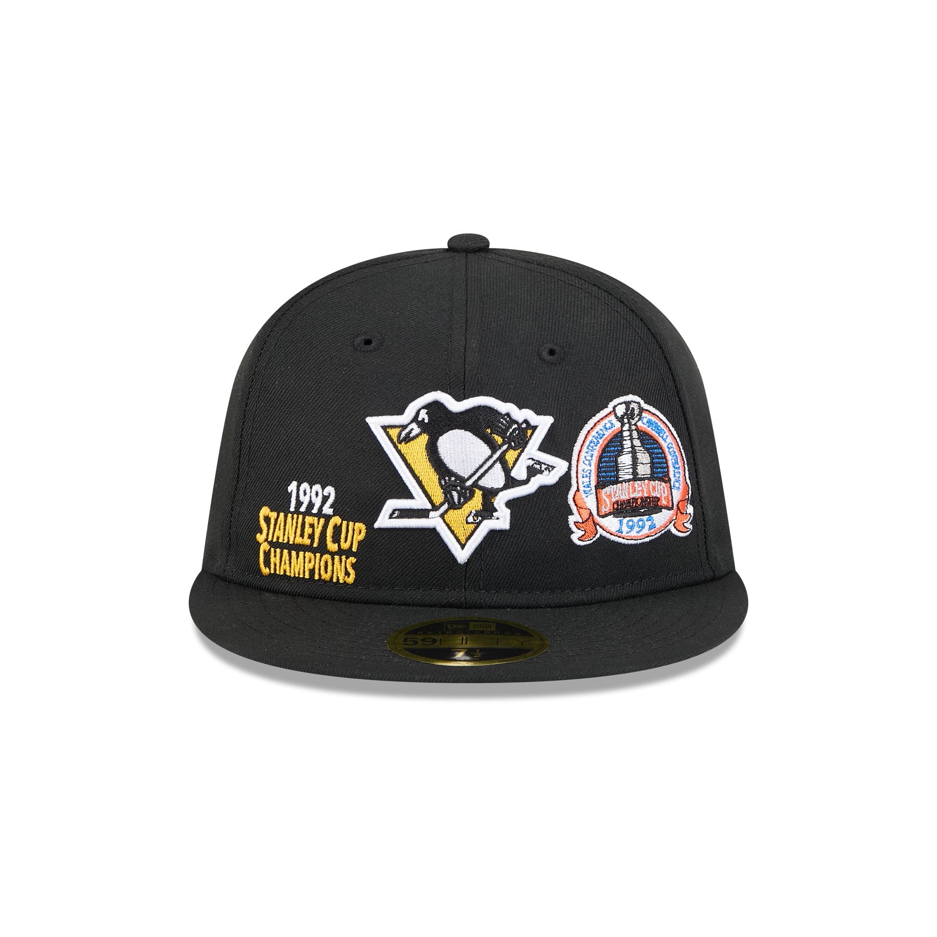 Alternative view of Pittsburgh Penguins Championship Pack Retro Crown 59Fifty Fitted Hat