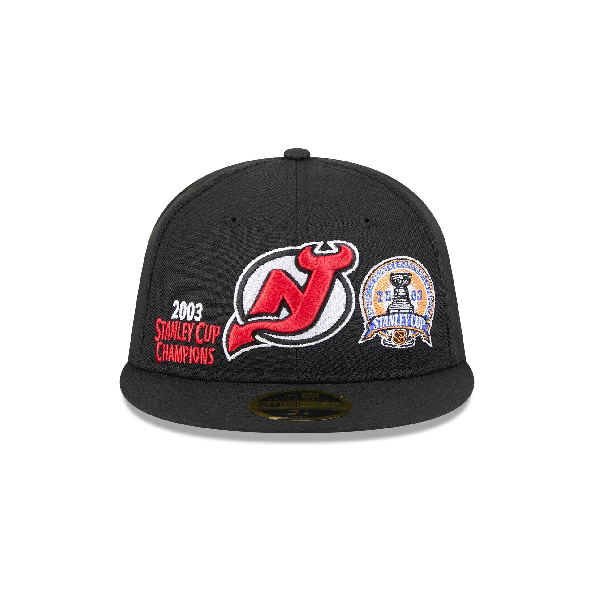 Alternative view of New Jersey Devils Championship Pack Retro Crown 59Fifty Fitted Hat
