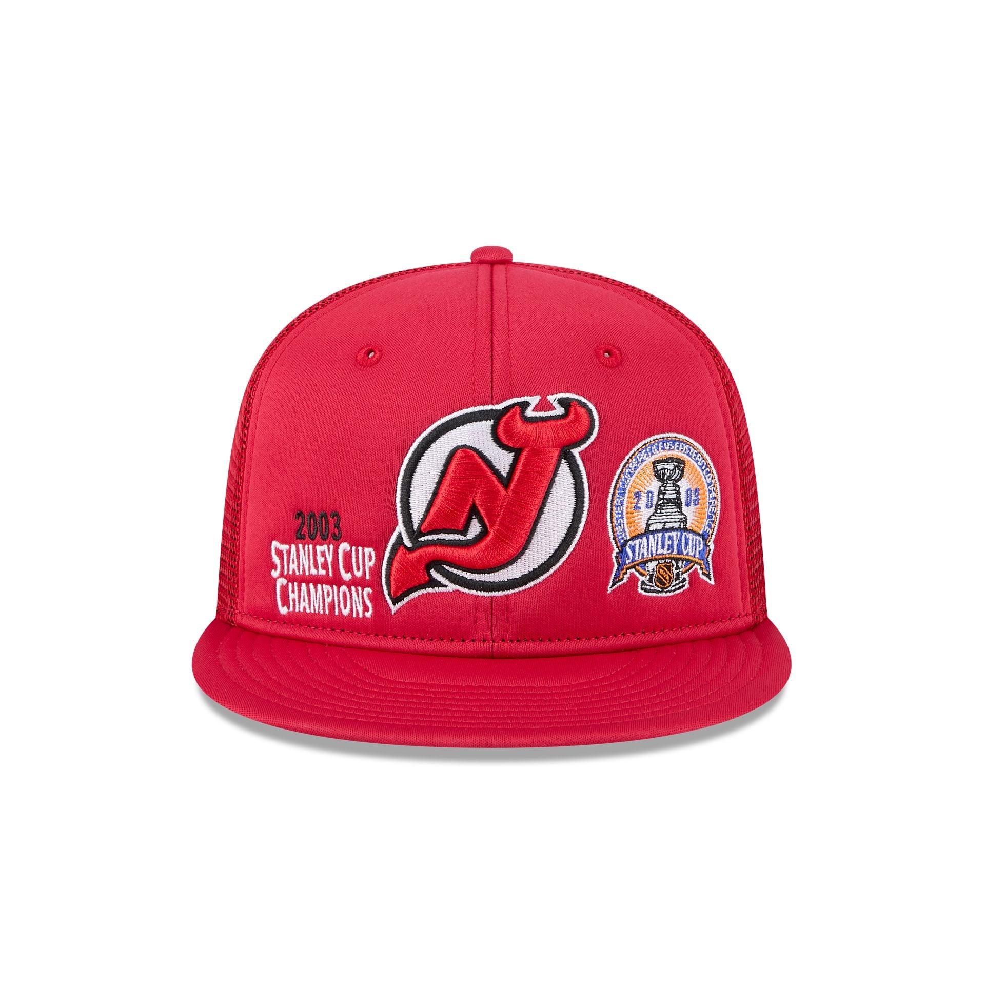Alternative view of New Jersey Devils Championship Pack 9Fifty Trucker Hat