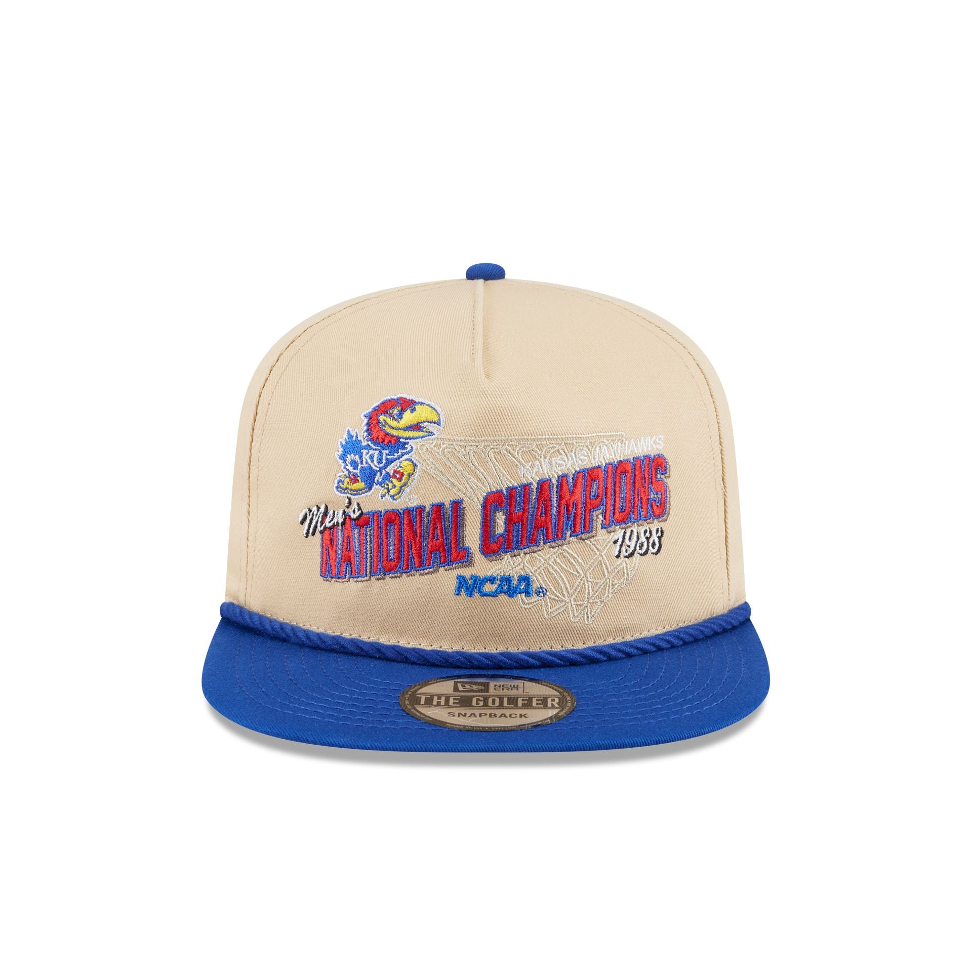 Alternative view of Kansas Jayhawks 1988 National Champions Golfer Hat
