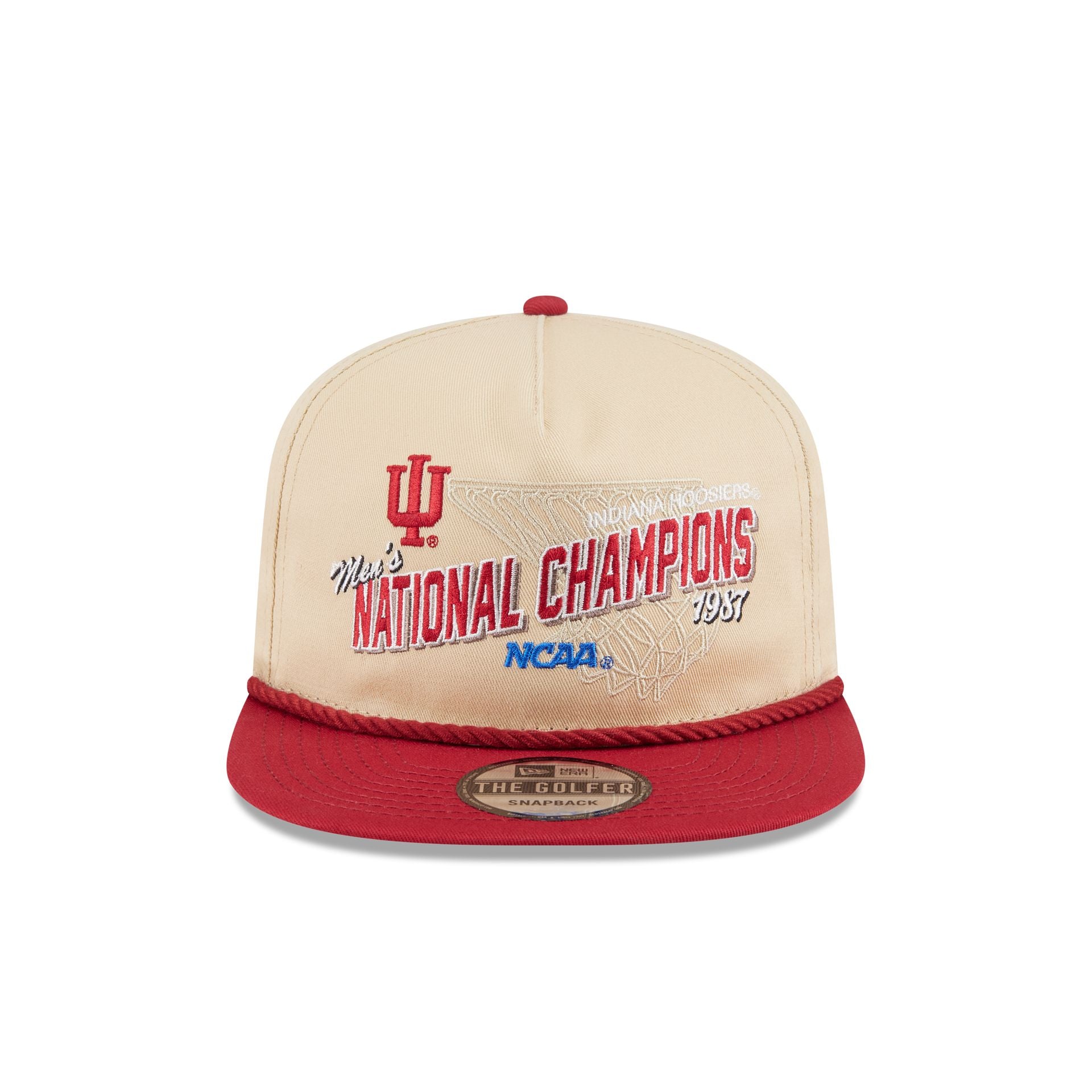Alternative view of Indiana Hoosiers 1987 National Champions Golfer Hat