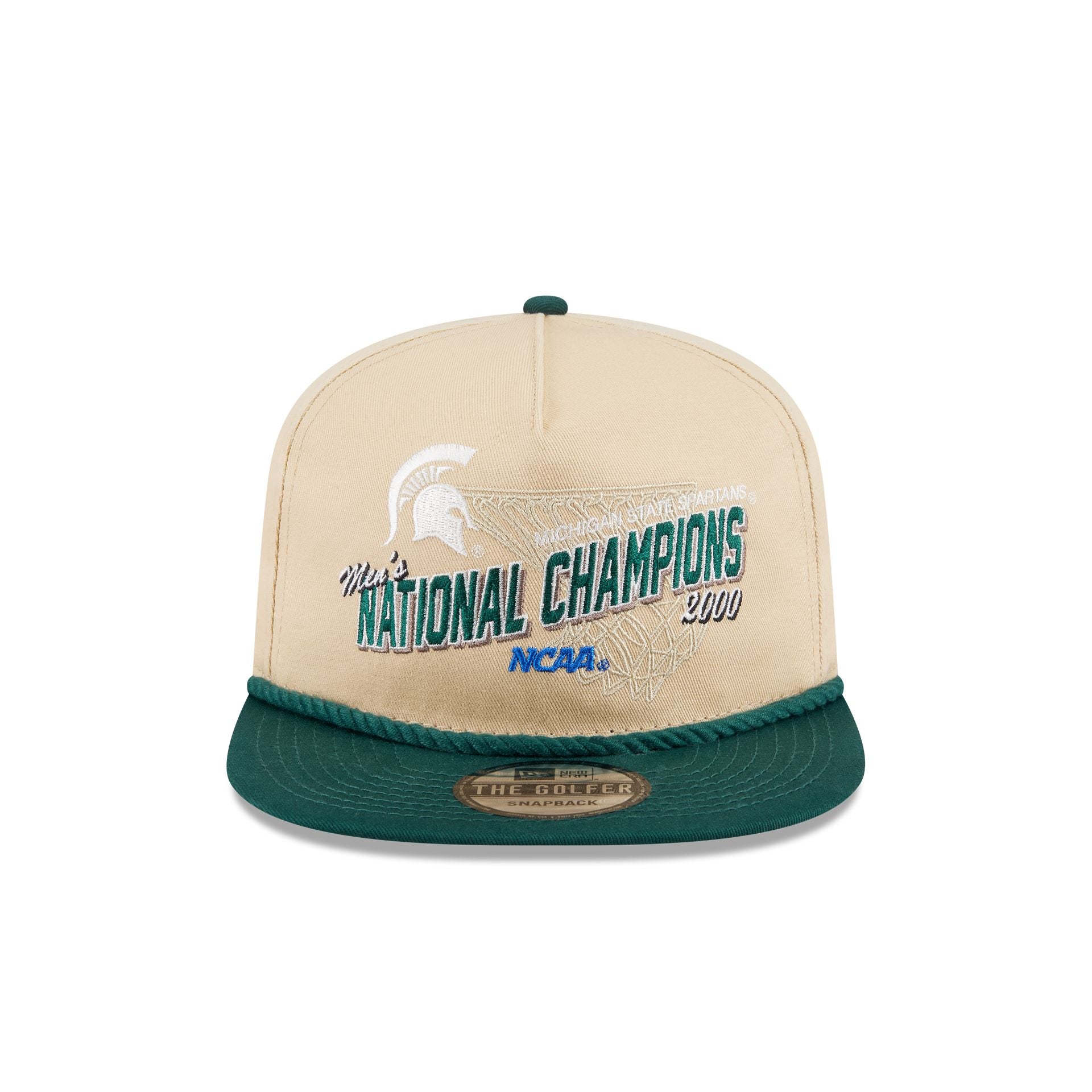Alternative view of Michigan State Spartans 2000 National Champions Golfer Hat