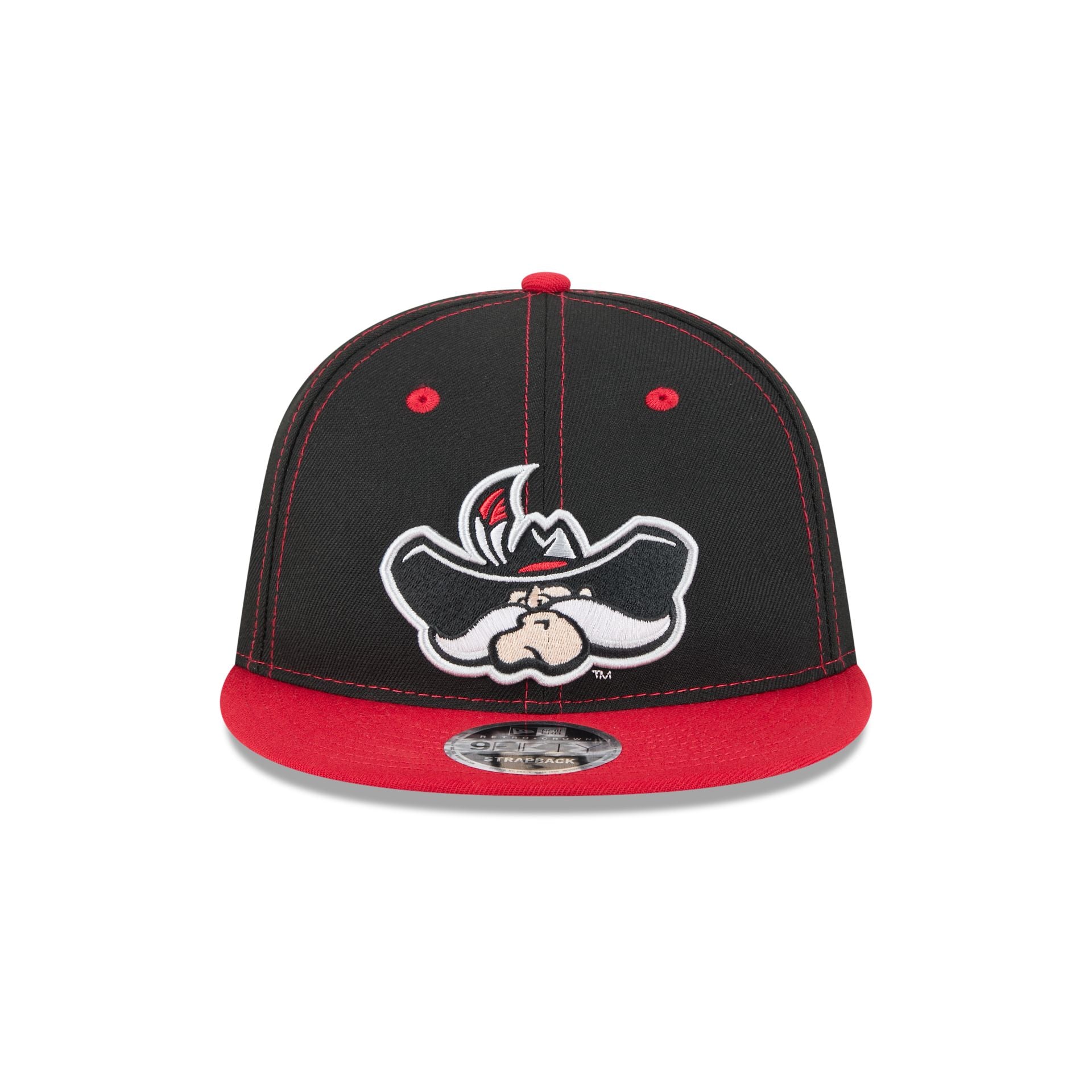 Alternative view of Unlv Runnin' Rebels Tournament Side Patch Retro Crown 9Fifty Strapback Hat