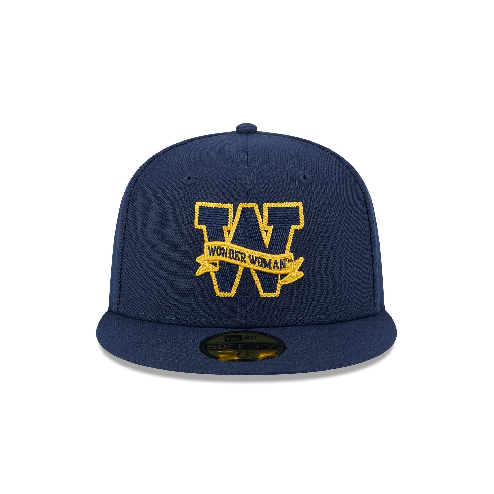 Alternative view of Wonder Woman Navy 59Fifty Fitted Hat