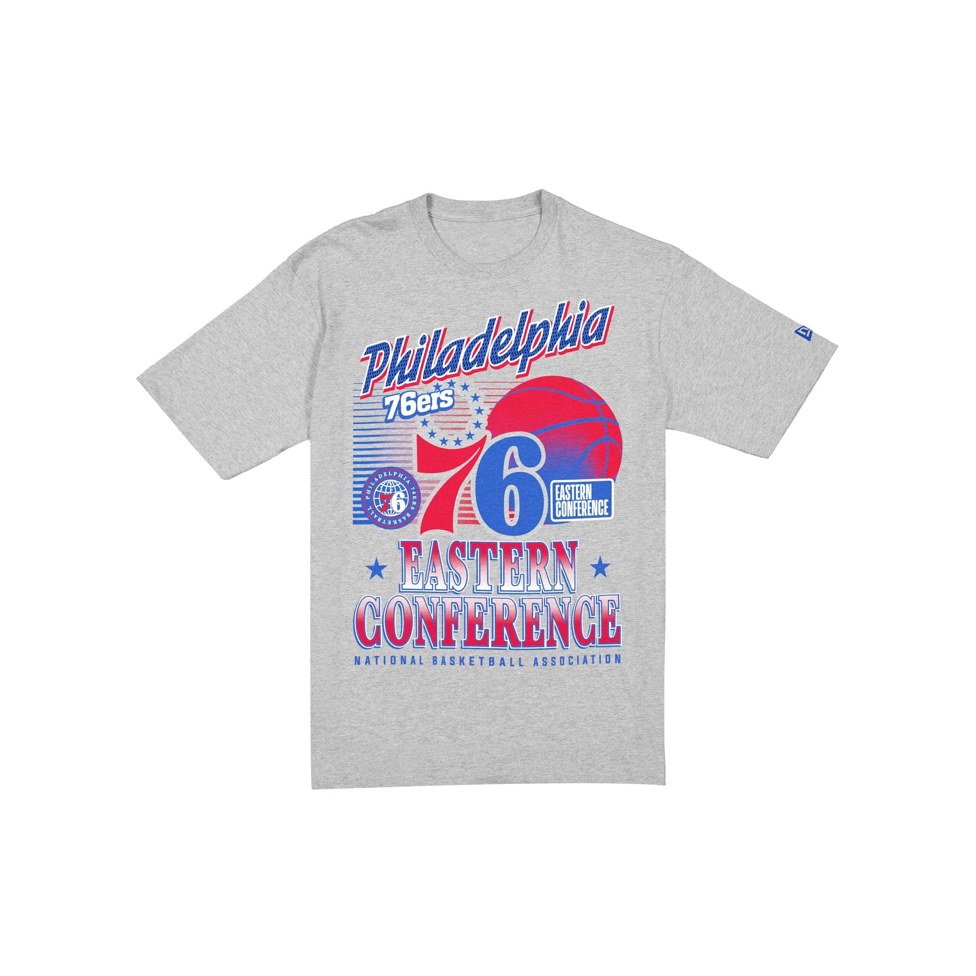 Philadelphia 76Ers Sport Classics Heather Gray Short-Sleeve T-Shirt