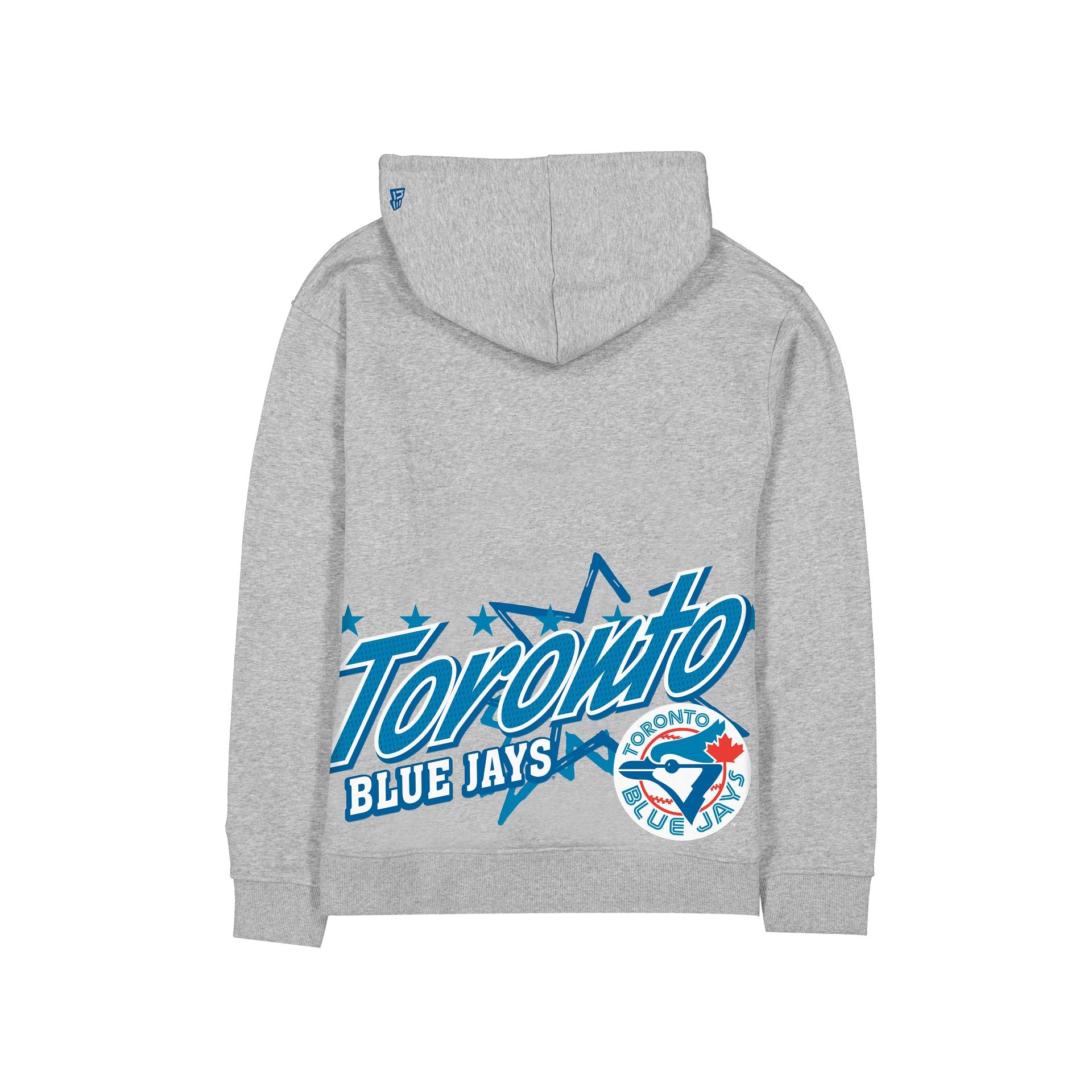 Alternative view of Toronto Blue Jays Sport Classics Heather Gray Hoodie