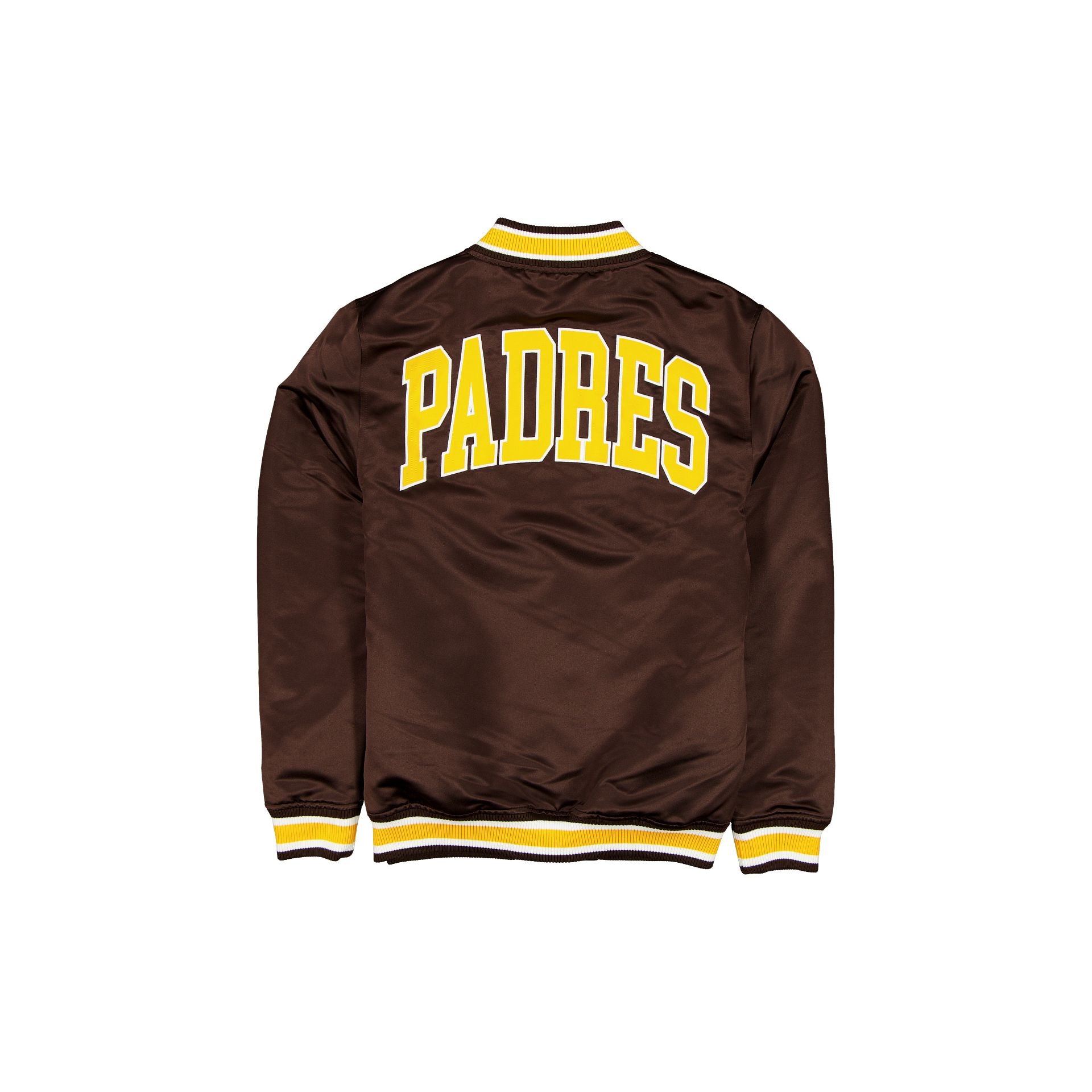 Alternative view of San Diego Padres Sport Classics Brown Satin Jacket