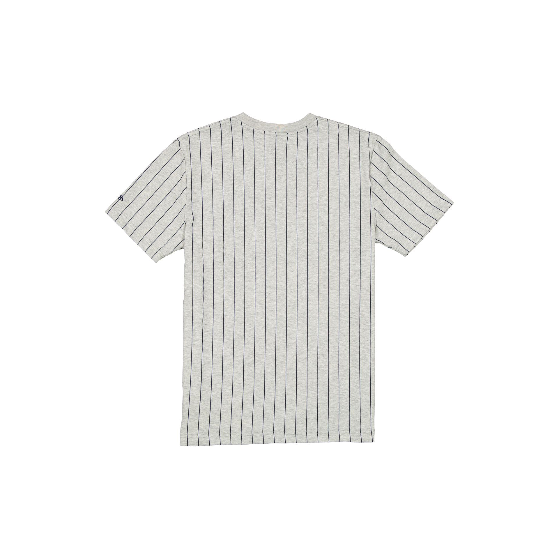 New York Yankees Throwback Retro Gray Pinstripe T-Shirt - Image 2