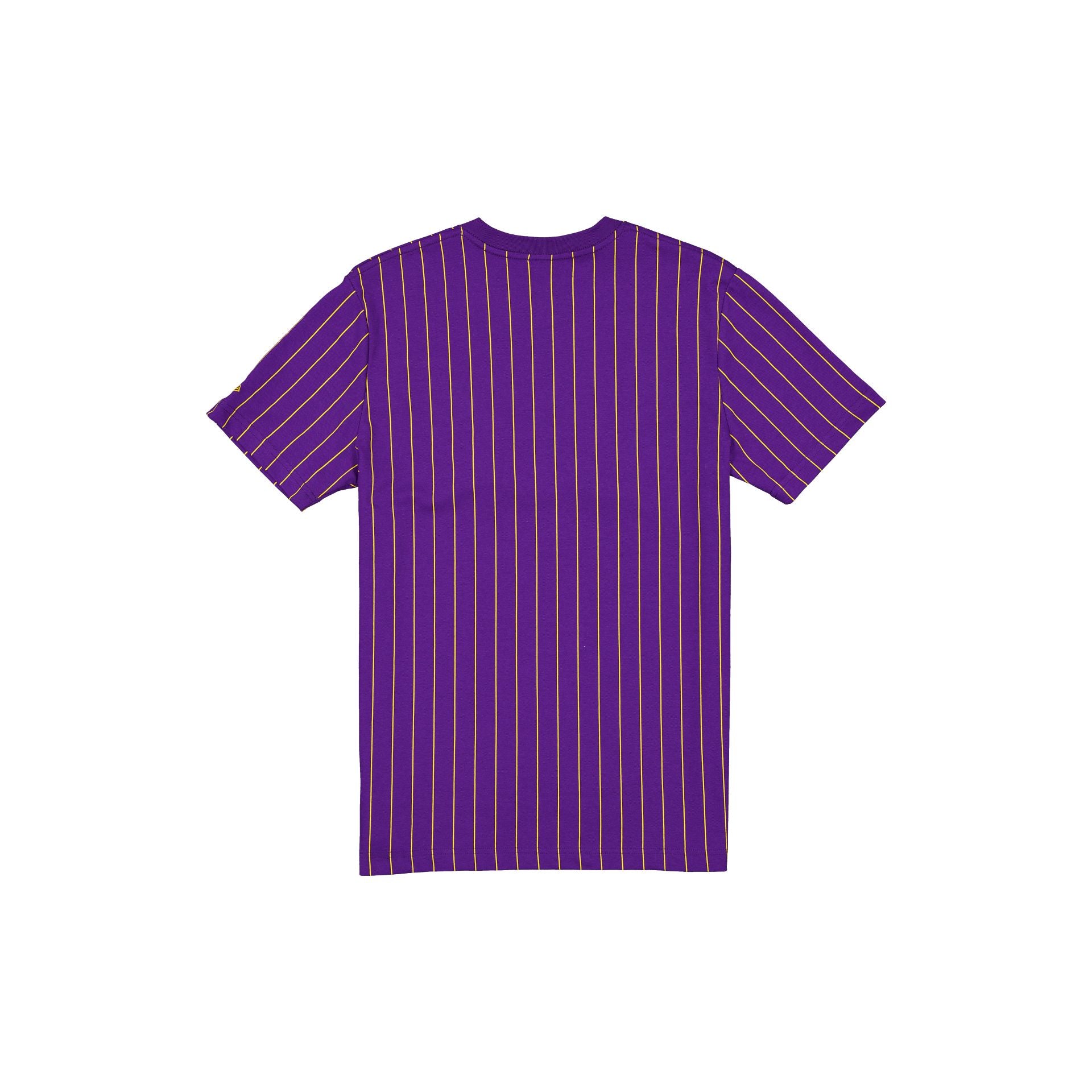 Los Angeles Lakers Throwback Retro Pinstripe T-Shirt - Image 3