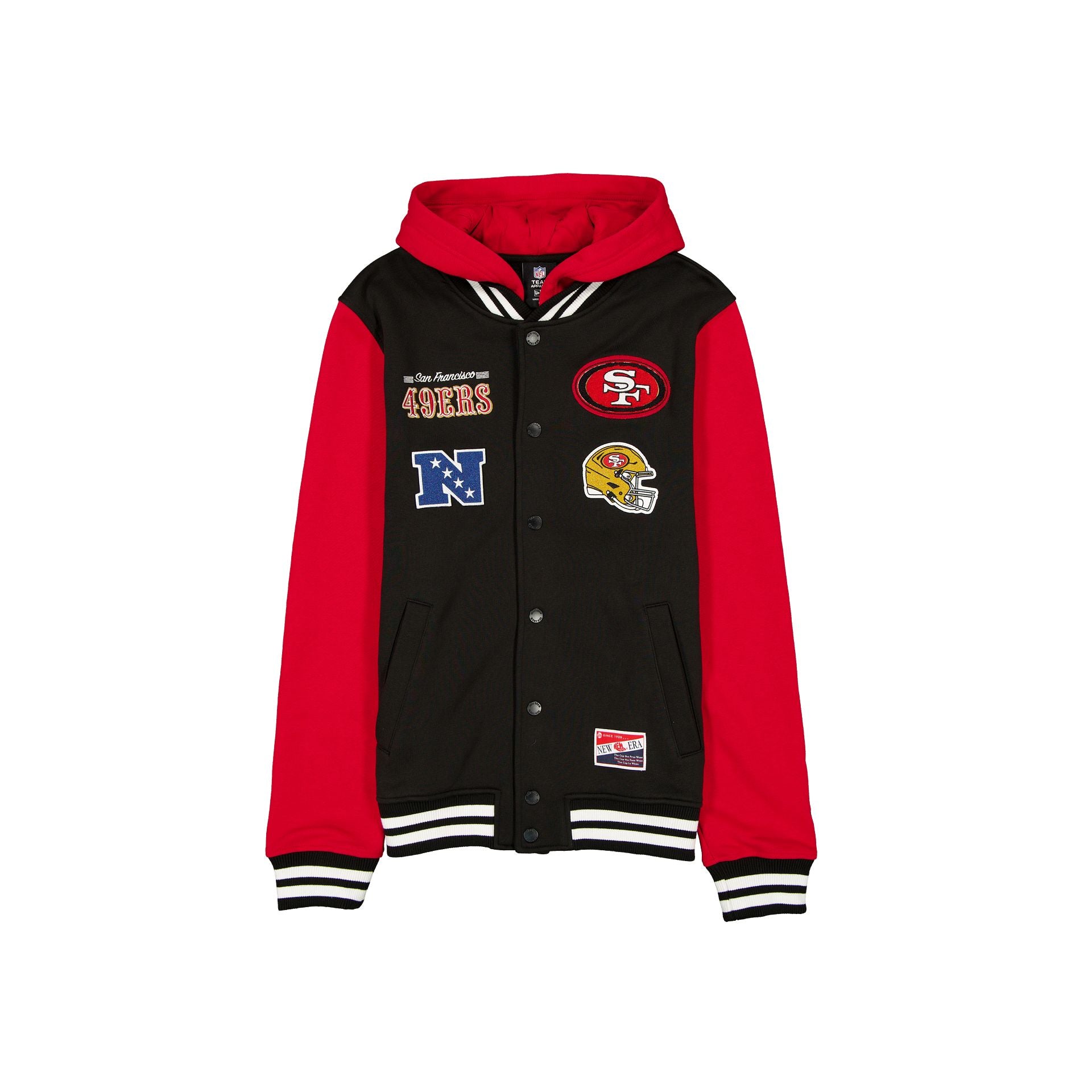 San Francisco 49Ers Throwback Black Jacket