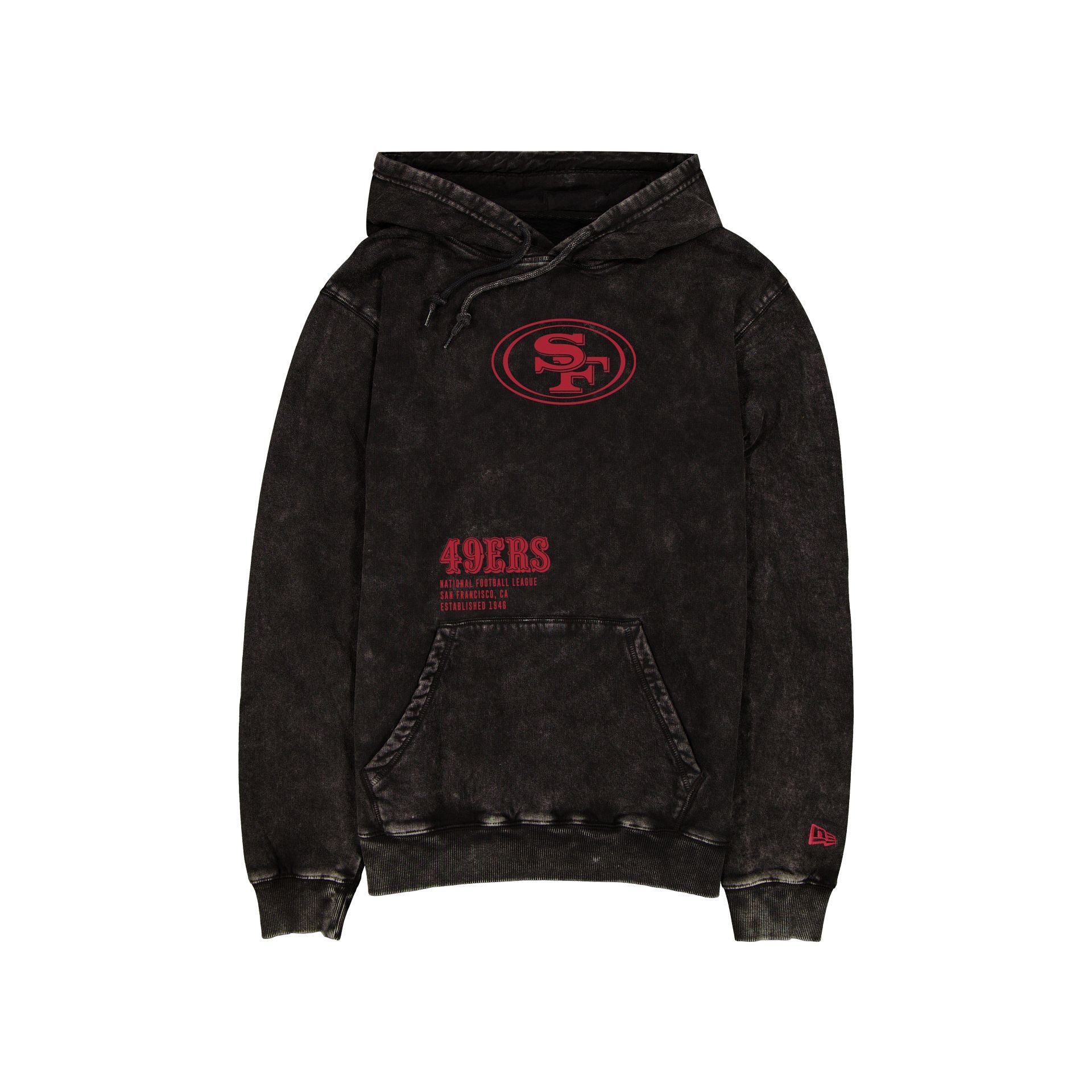 San Francisco 49Ers Sport Night Black Hoodie