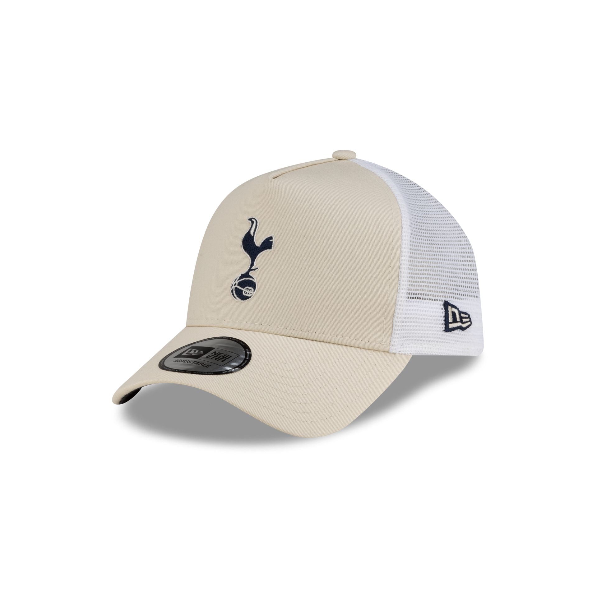 Tottenham Hotspur Fc Light Cream 9Forty A-Frame Trucker Hat