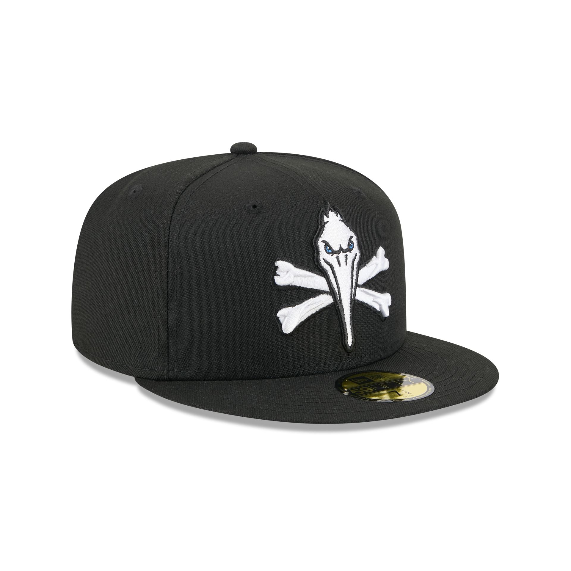 Myrtle Beach Pelicans Theme Night Black 59Fifty Fitted Hat - Image 3