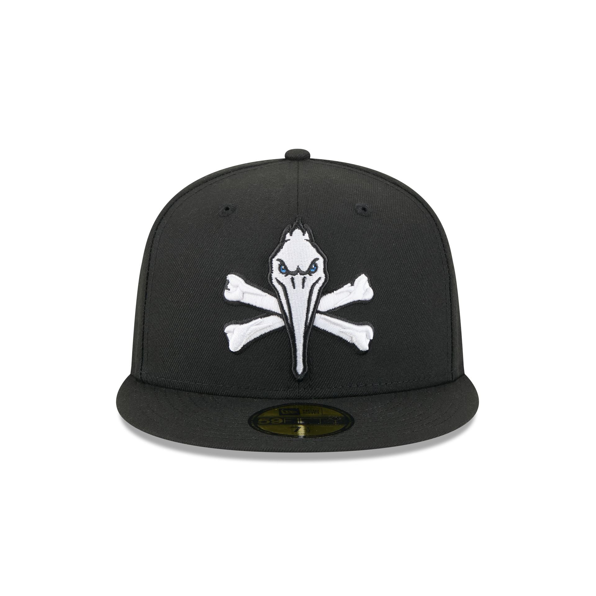 Alternative view of Myrtle Beach Pelicans Theme Night Black 59Fifty Fitted Hat