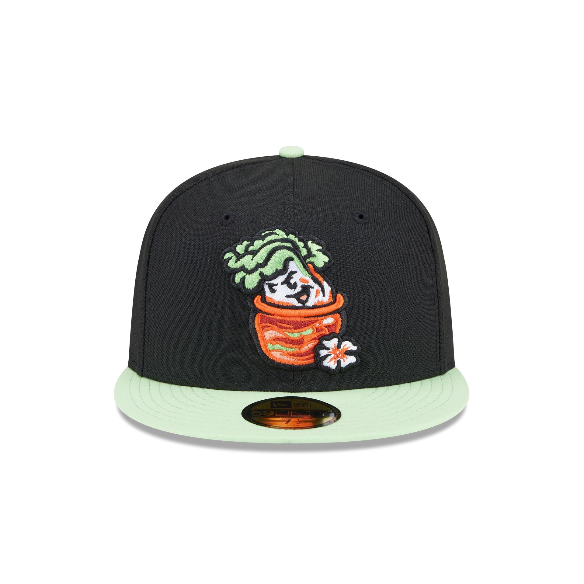 Alternative view of Montgomery Biscuits Theme Night Black 59Fifty Fitted Hat