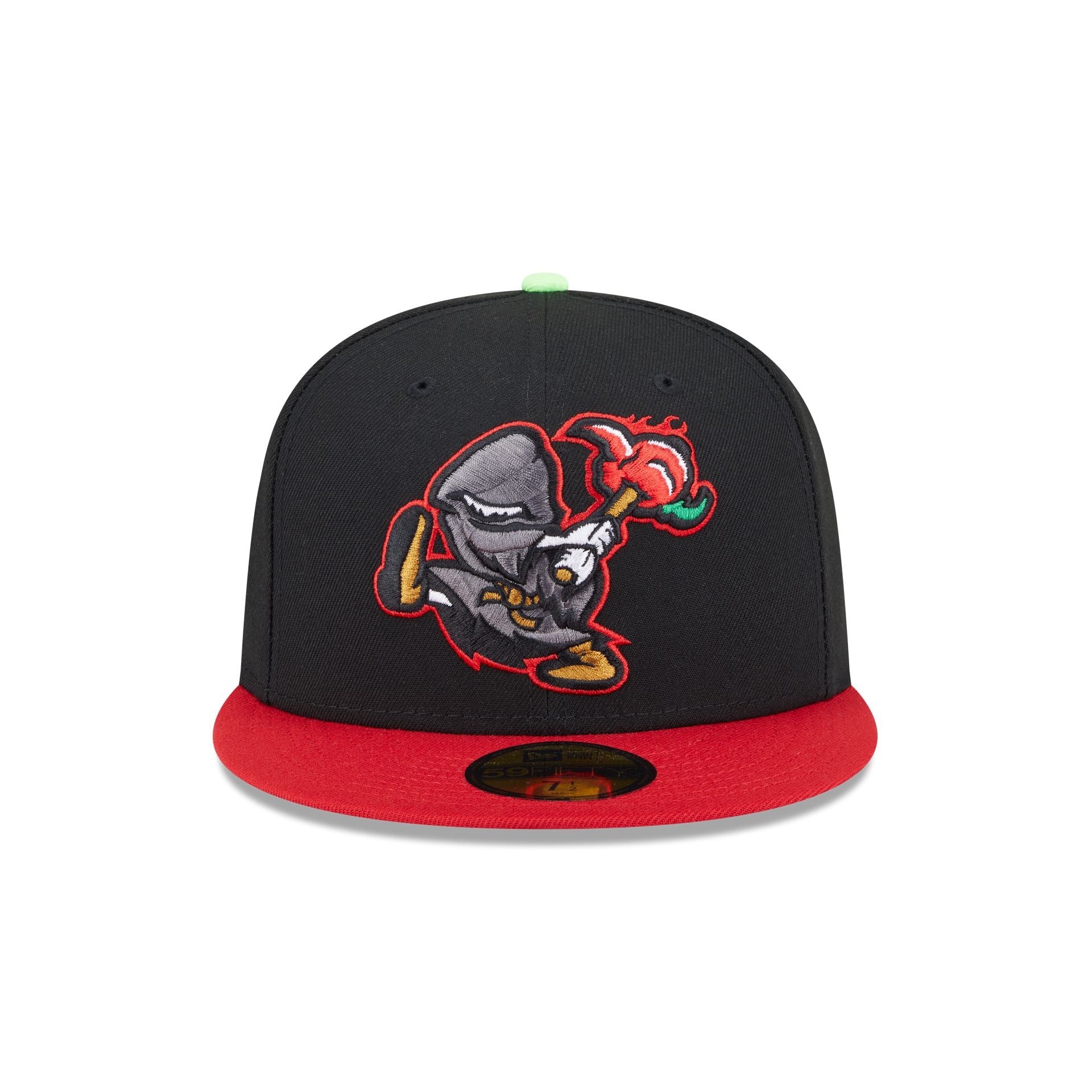 Alternative view of Winston-Salem Dash Theme Night Black 59Fifty Fitted Hat