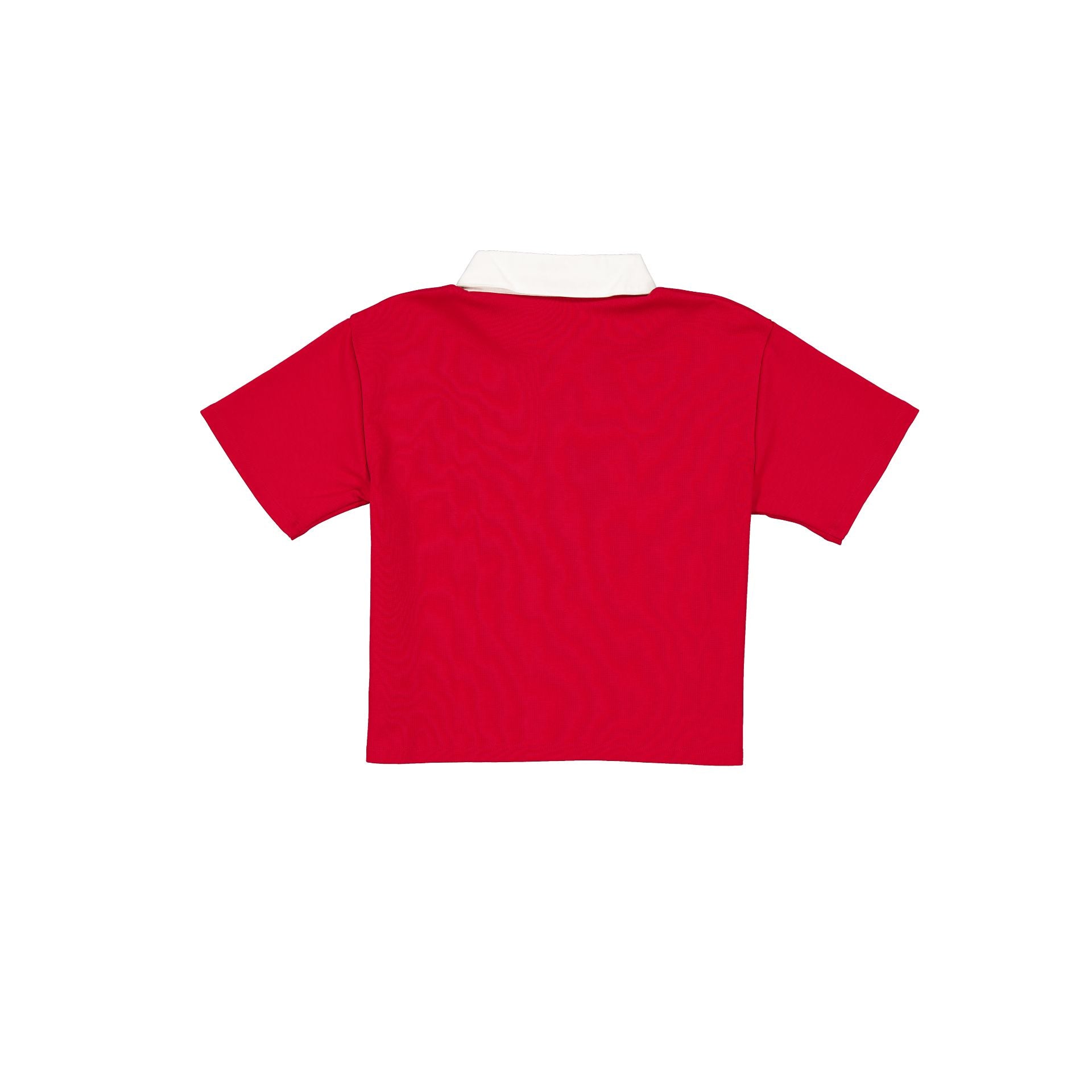 Alternative view of Kansas City Chiefs Throwback Women's Cropped Polo