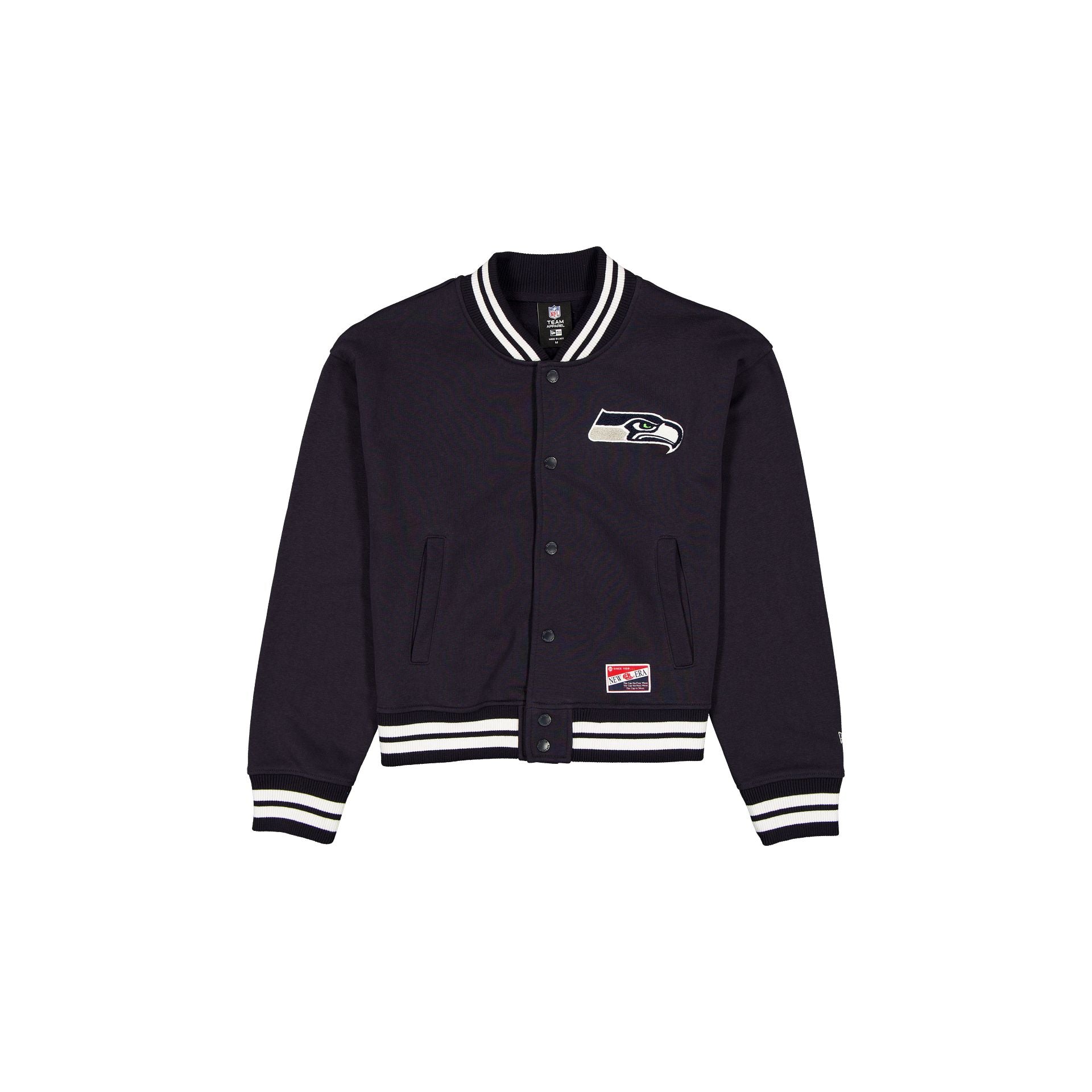 Seattle Seahawks Throwback Women's Snap Front Jacket