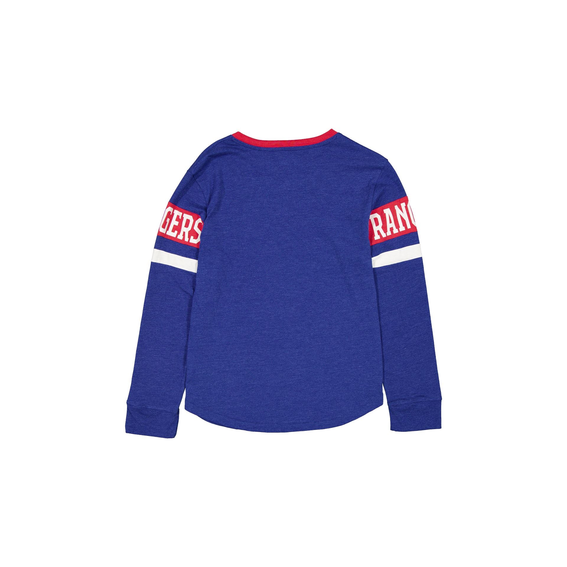 Alternative view of New York Rangers Throwback Women's V-Neck Long-Sleeve T-Shirt