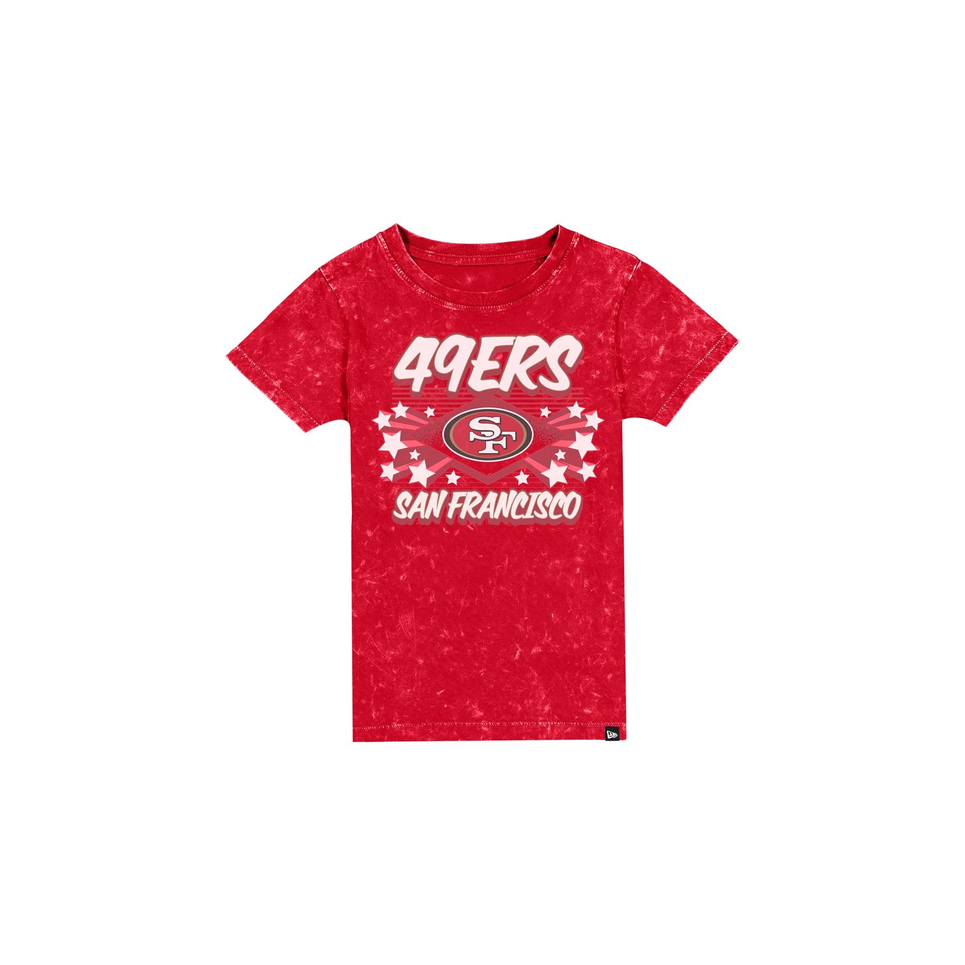 San Francisco 49Ers Girls Washed T-Shirt