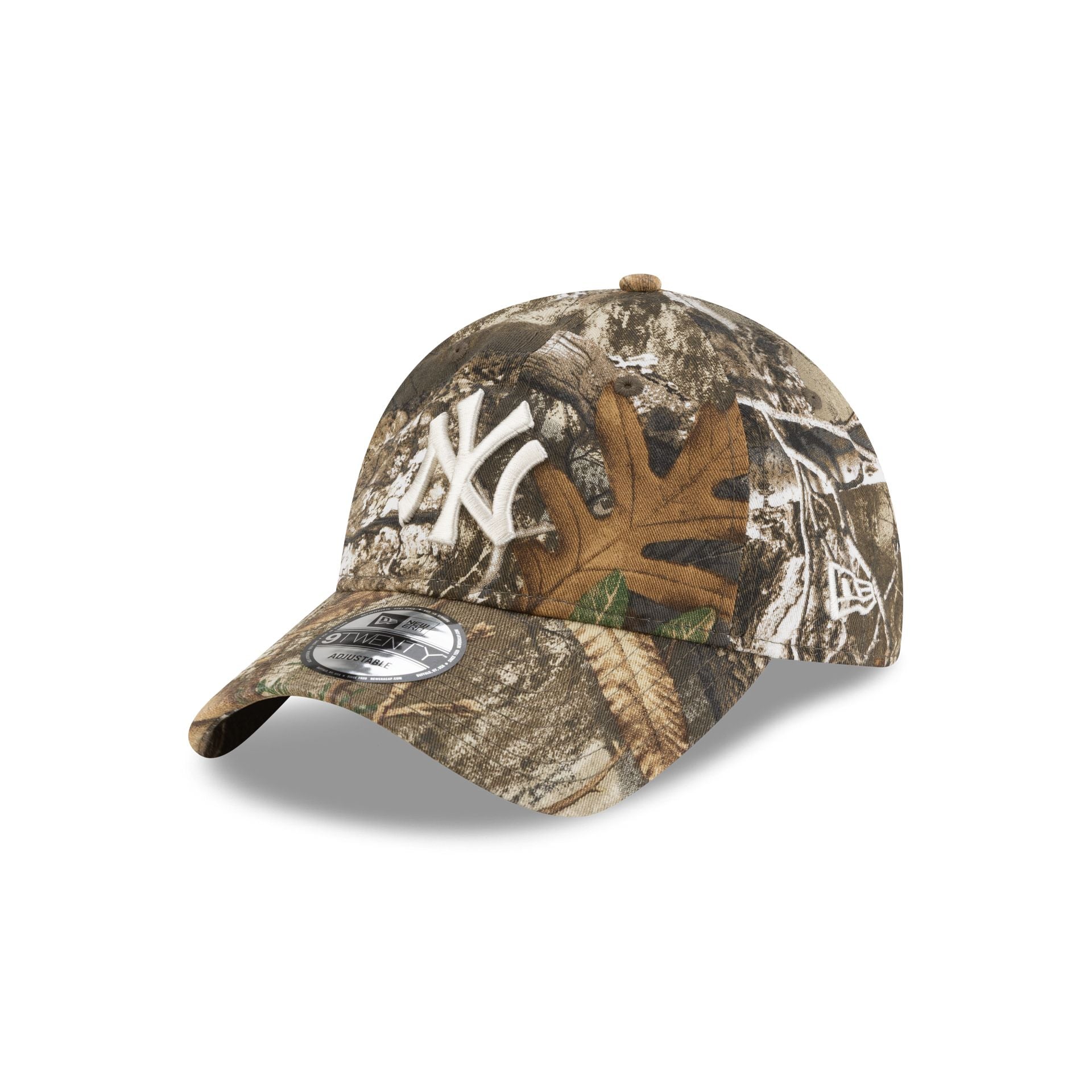 New York Yankees Washed Realtree 9Twenty Adjustable Hat