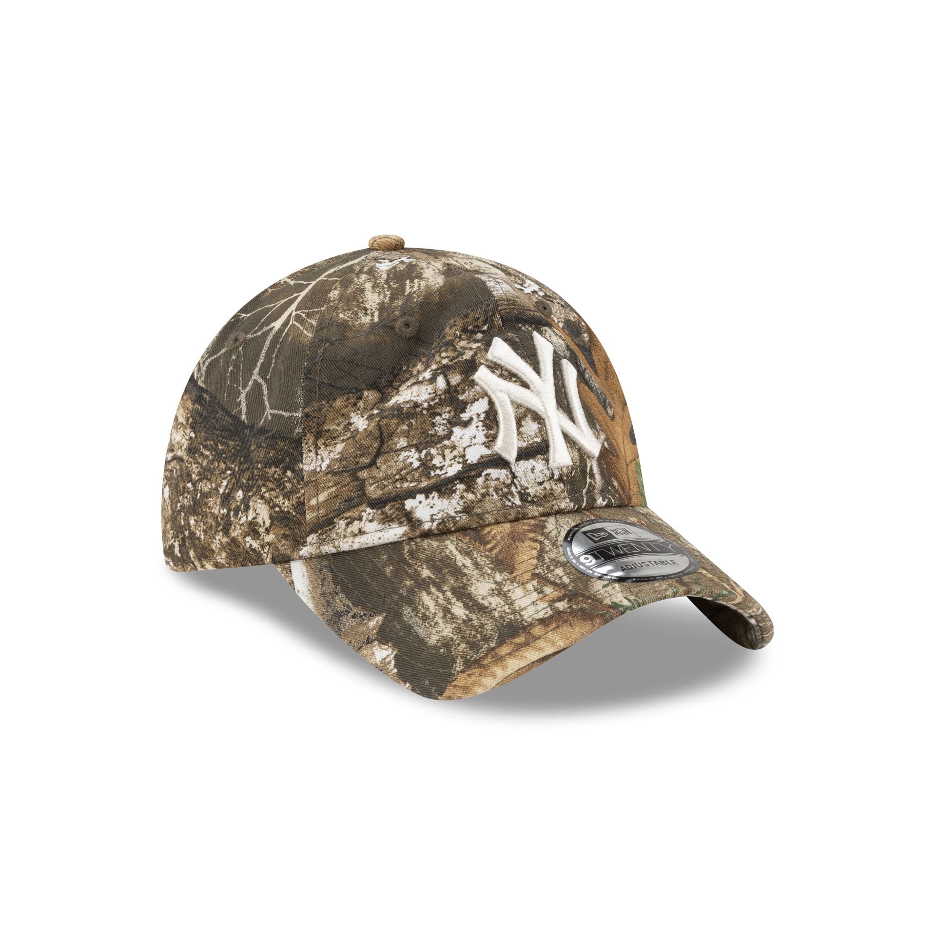 New York Yankees Washed Realtree 9Twenty Adjustable Hat - Image 3